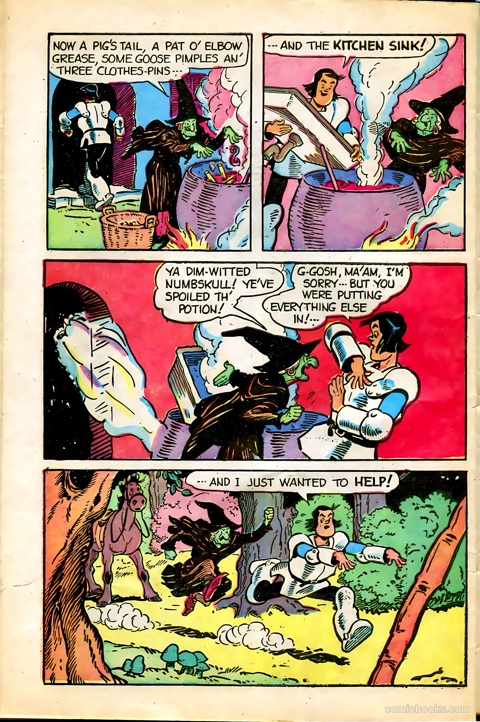 Famous Funnies #152 — page 40 of 46