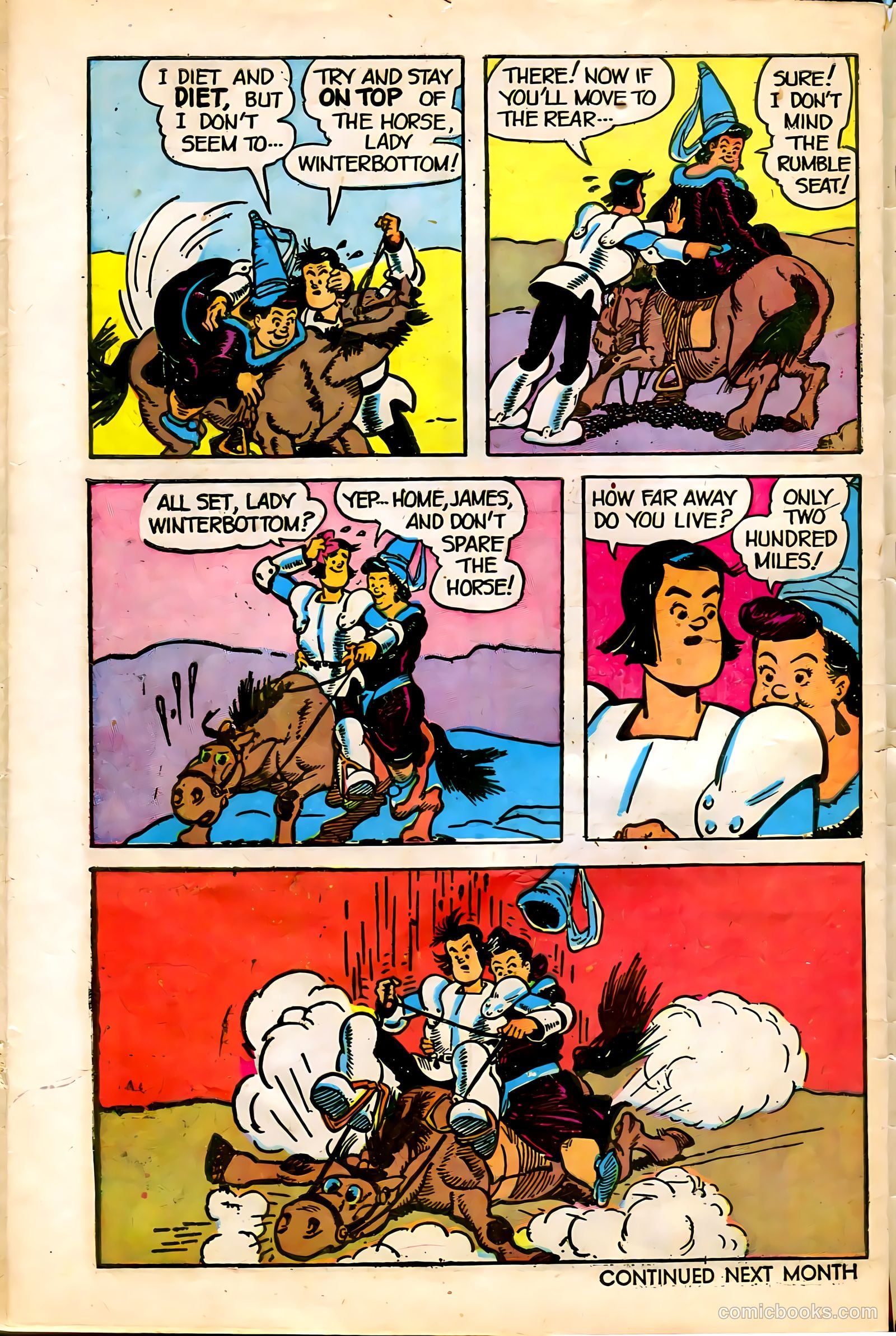 Famous Funnies #152 — page 42 of 46