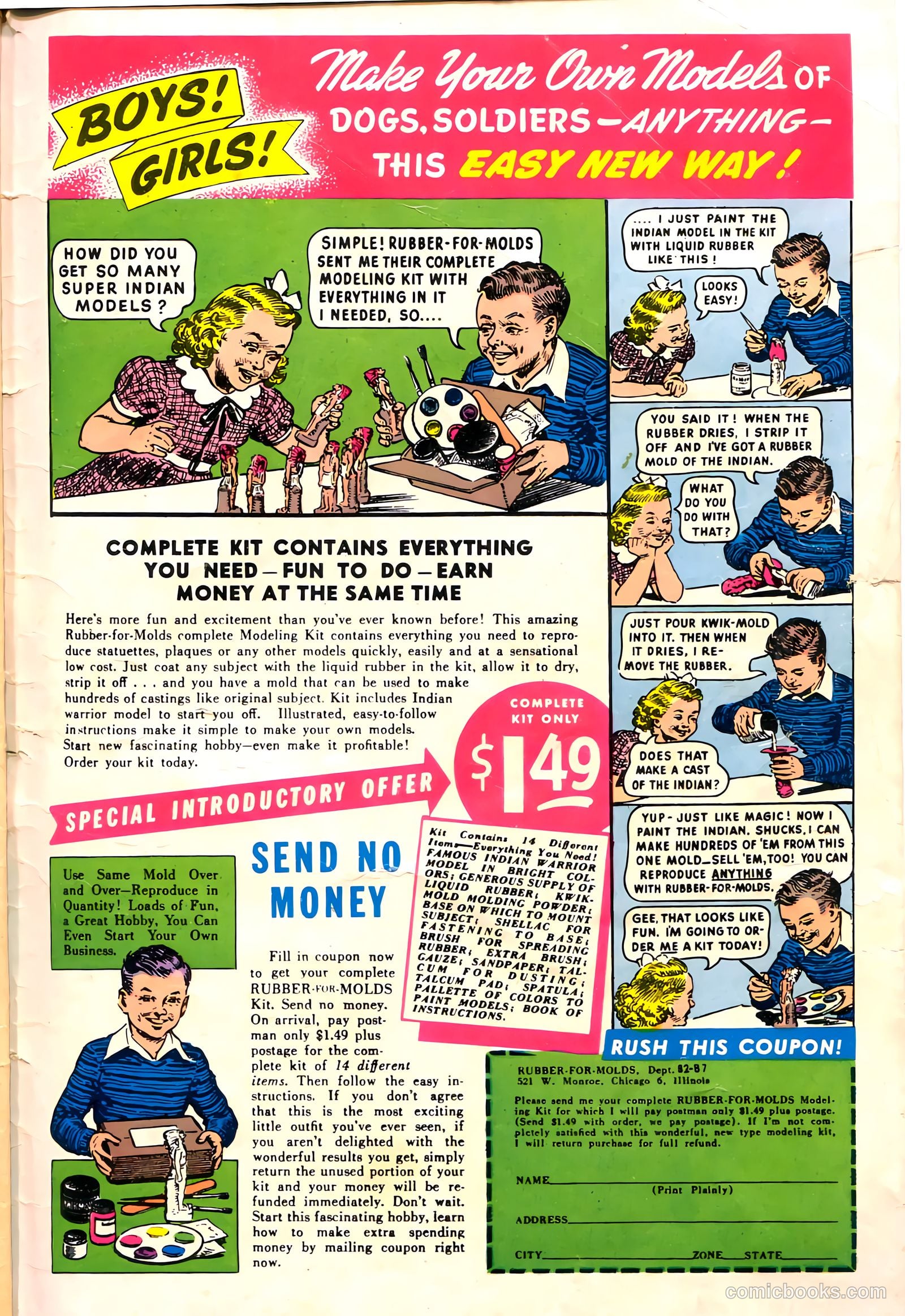 Famous Funnies #152 — page 45 of 46