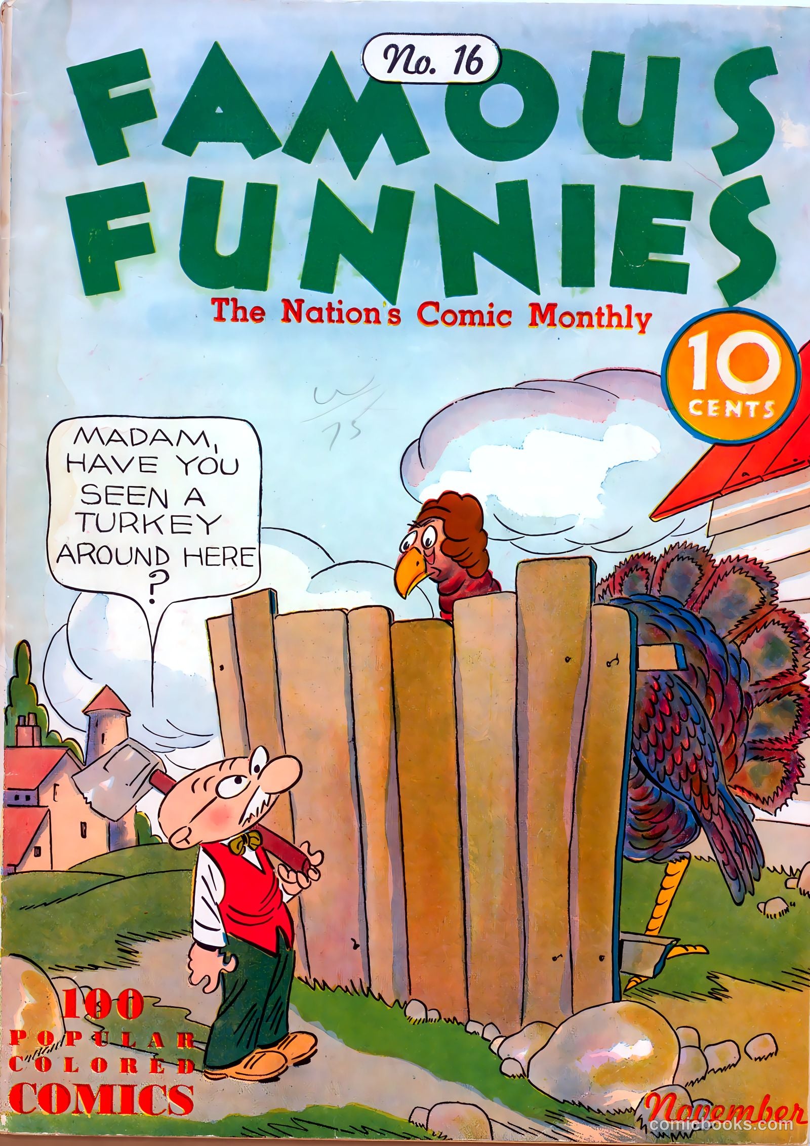 Famous Funnies #16 — page 1 of 64