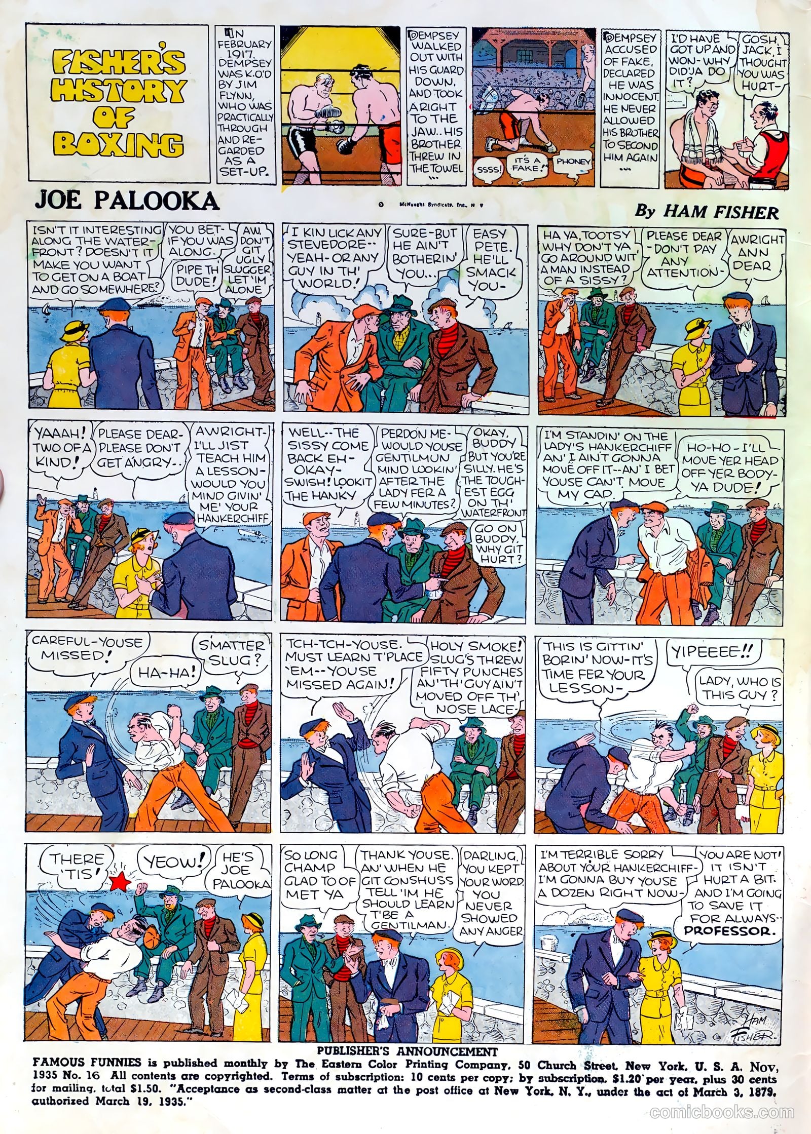 Famous Funnies #16 — page 2 of 64