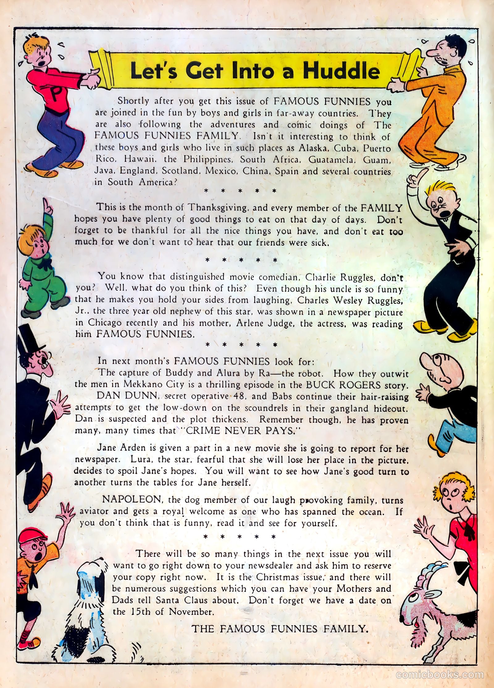 Famous Funnies #16 — page 6 of 64