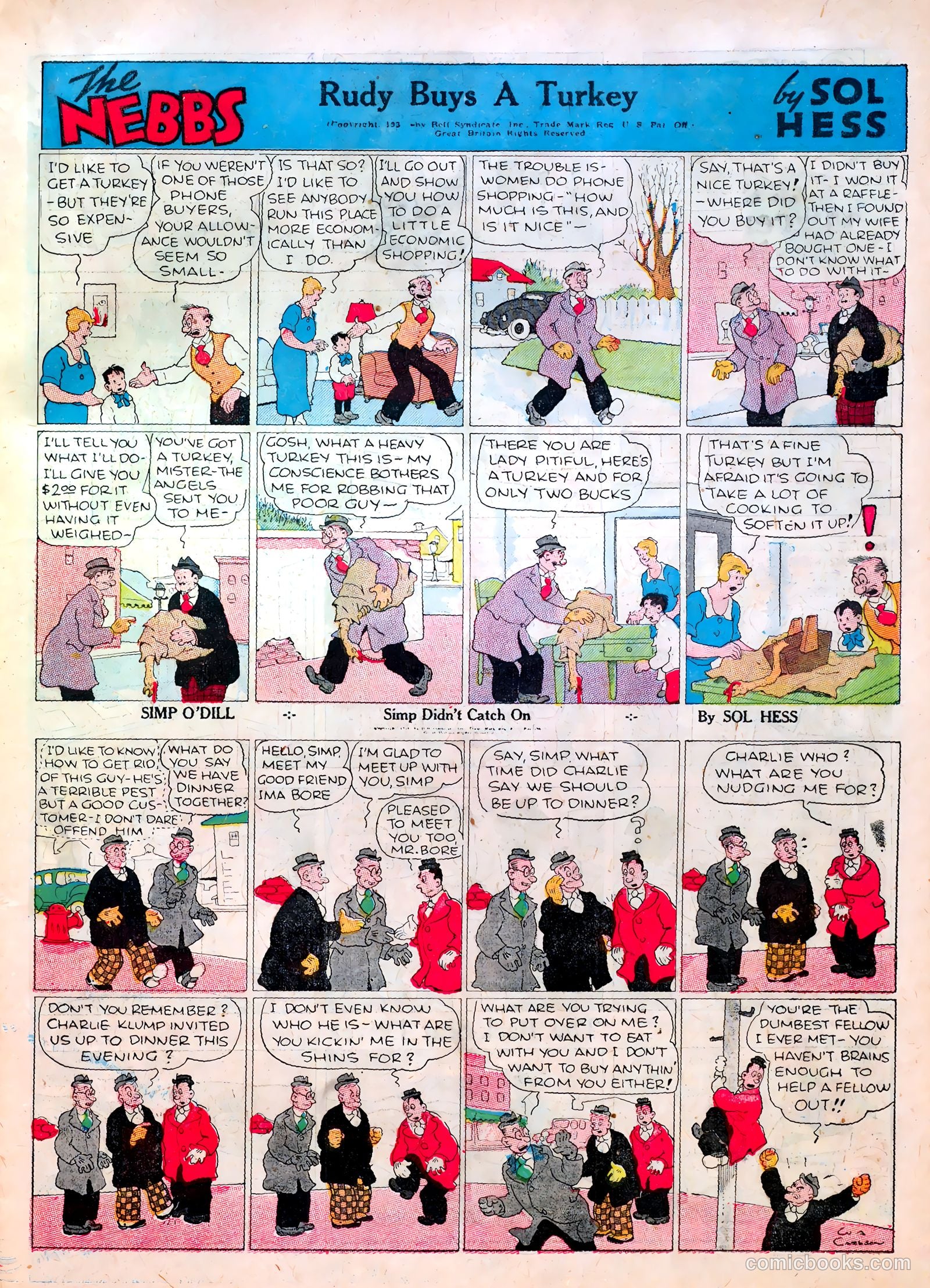 Famous Funnies #16 — page 17 of 64