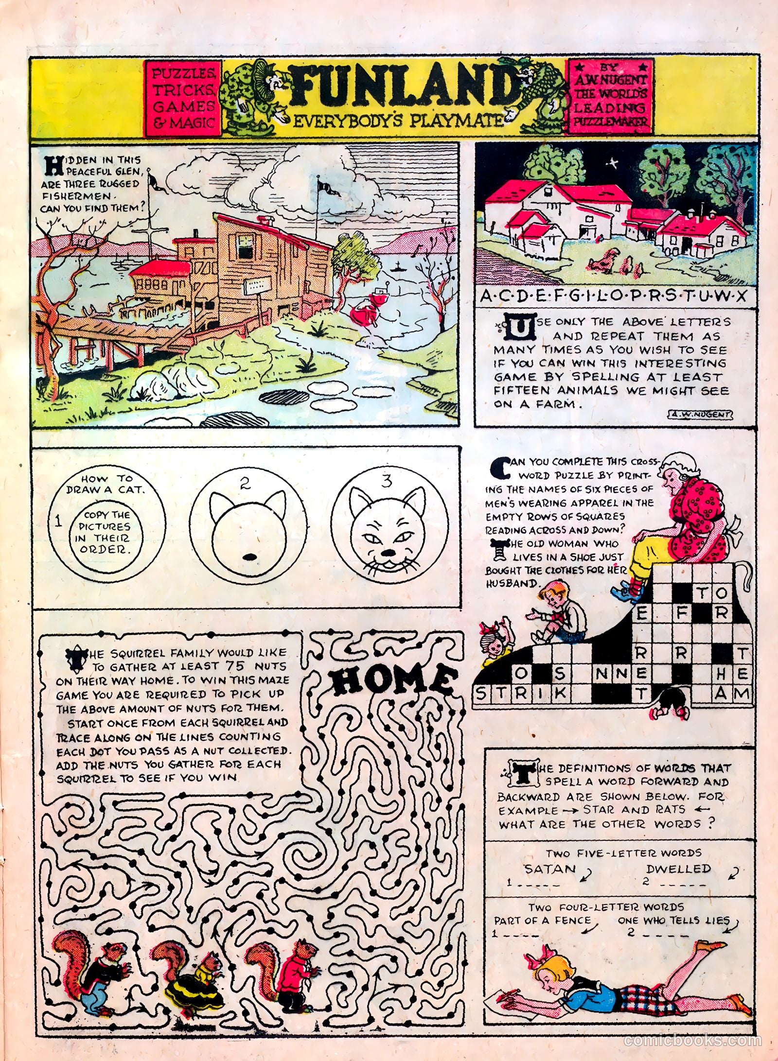 Famous Funnies #16 — page 19 of 64