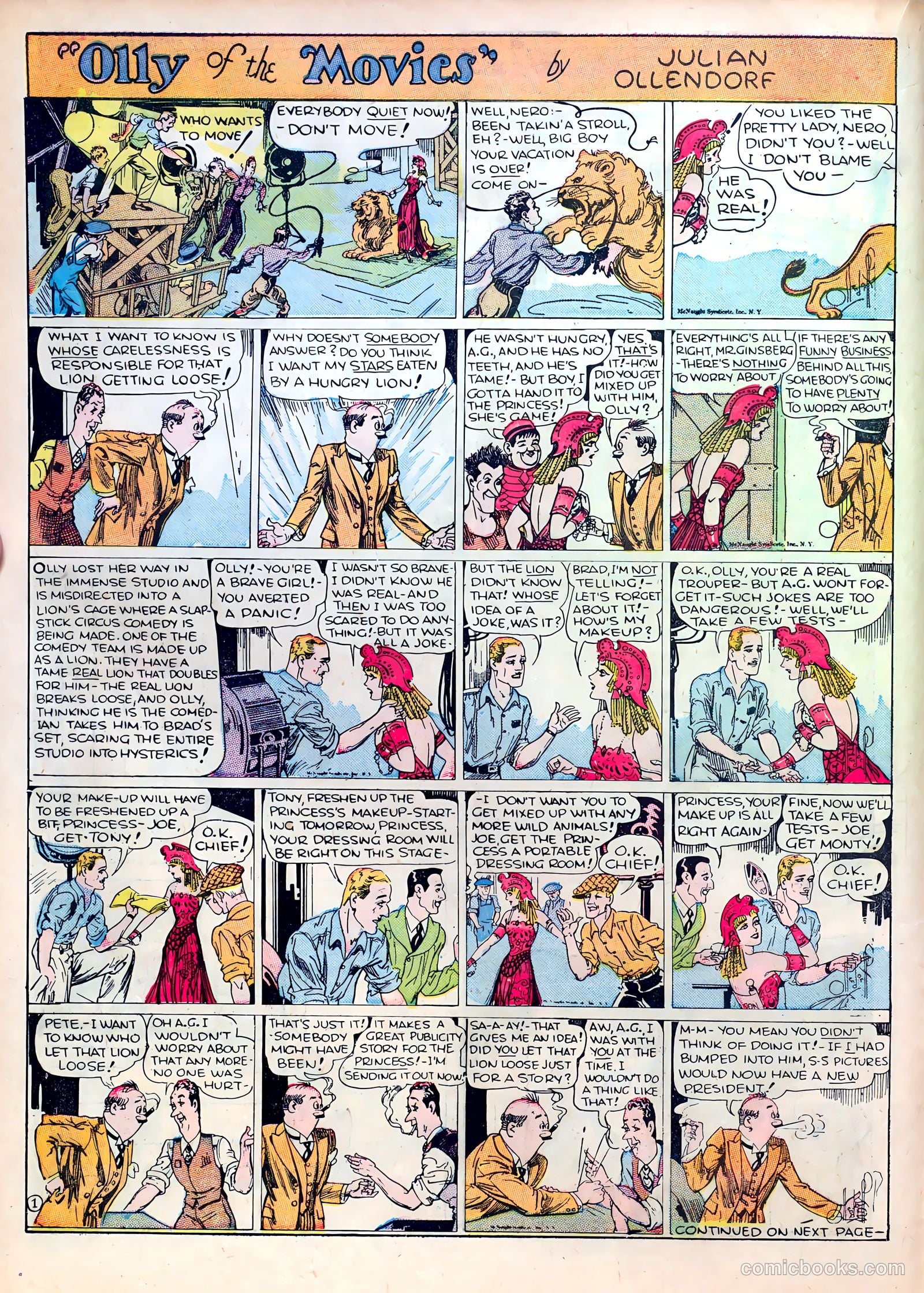 Famous Funnies #16 — page 22 of 64