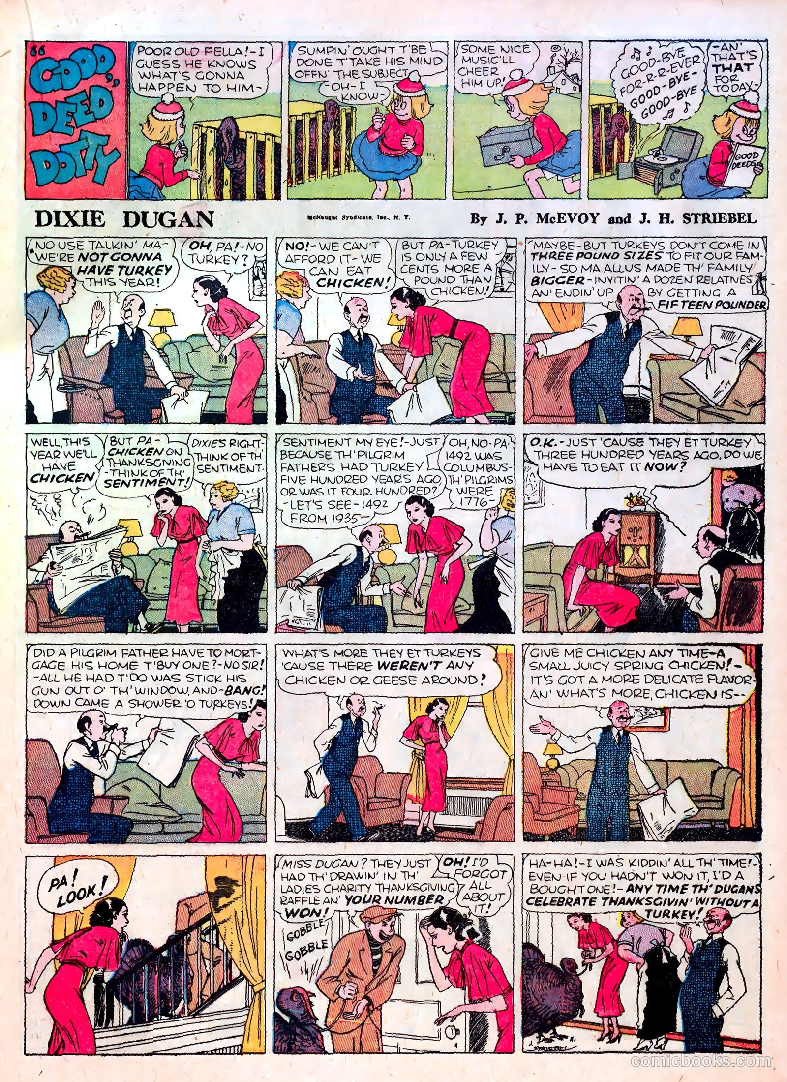 Famous Funnies #16 — page 35 of 64