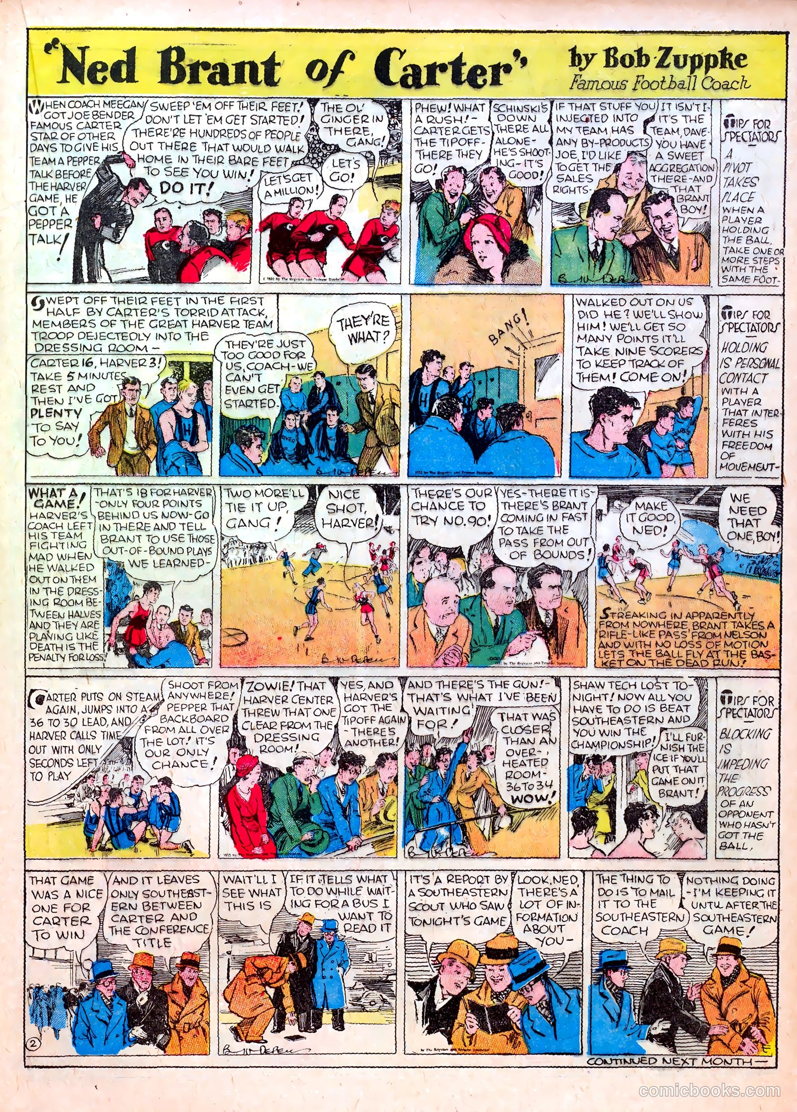 Famous Funnies #16 — page 37 of 64