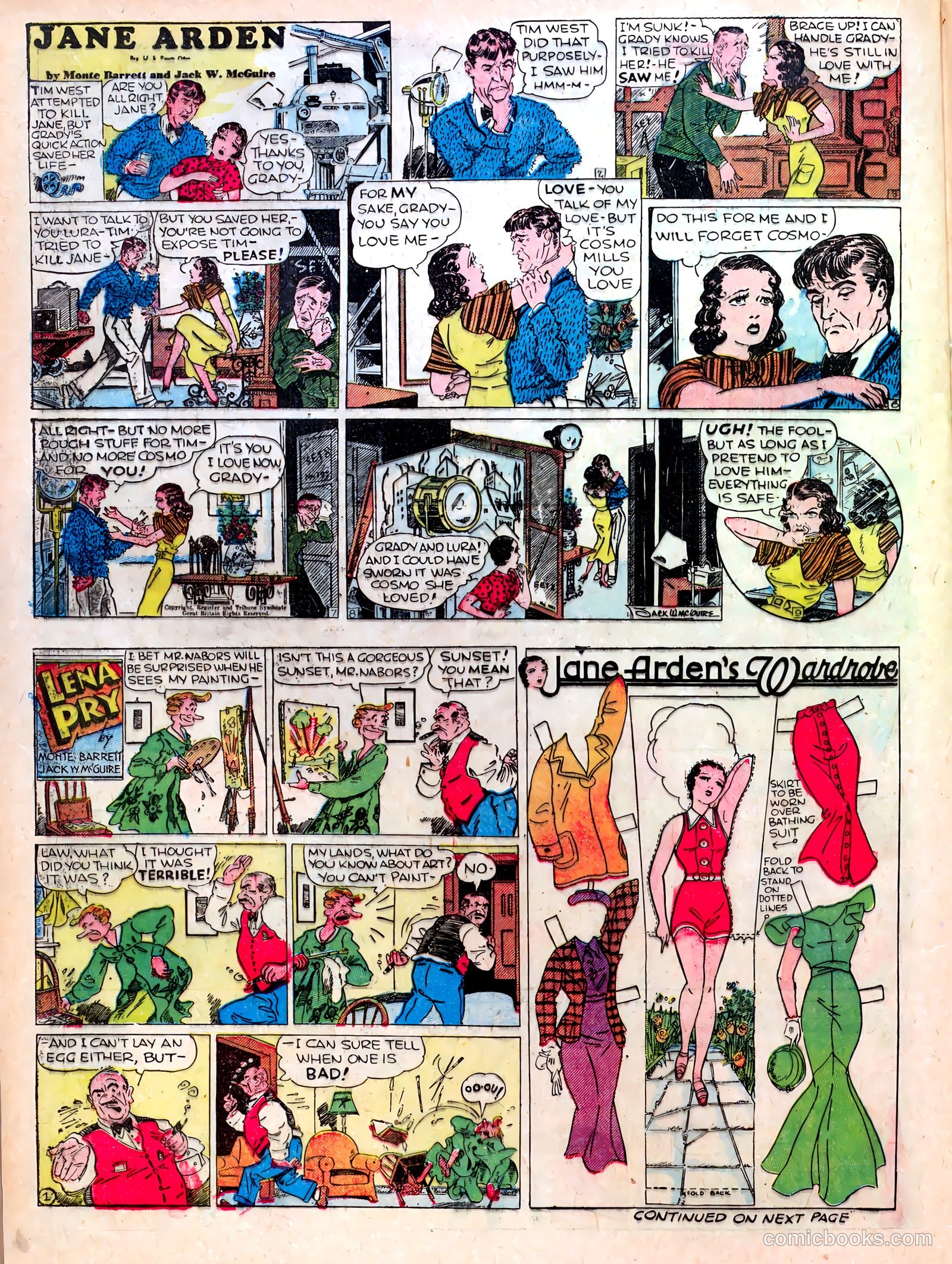 Famous Funnies #16 — page 40 of 64