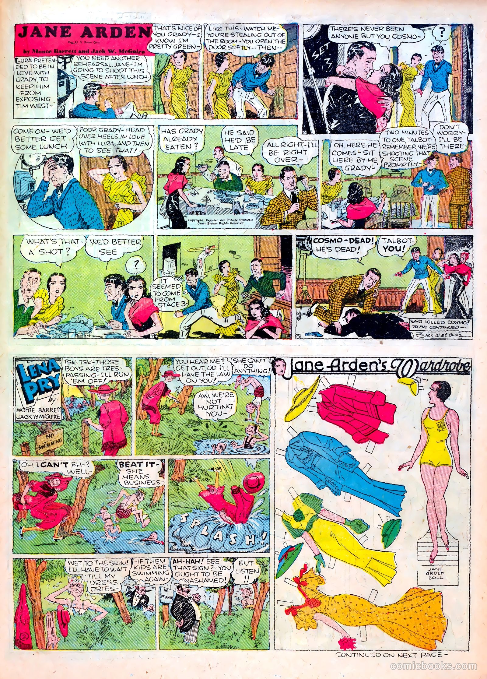 Famous Funnies #16 — page 41 of 64