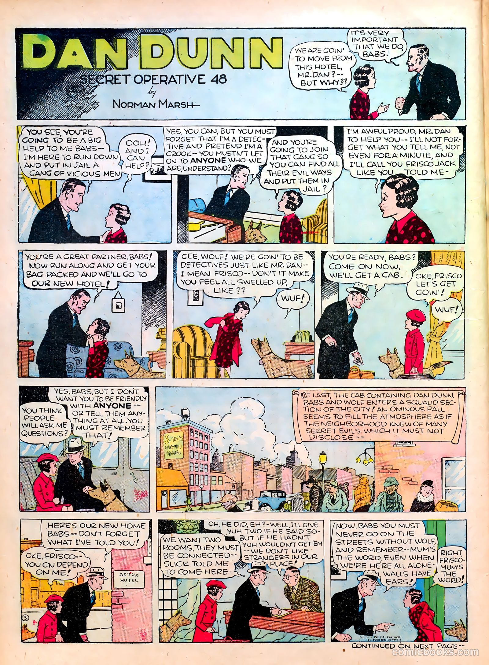 Famous Funnies #16 — page 54 of 64