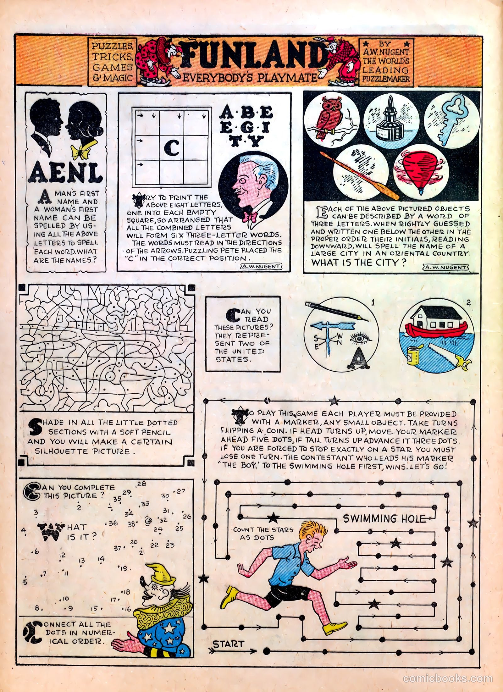 Famous Funnies #16 — page 56 of 64
