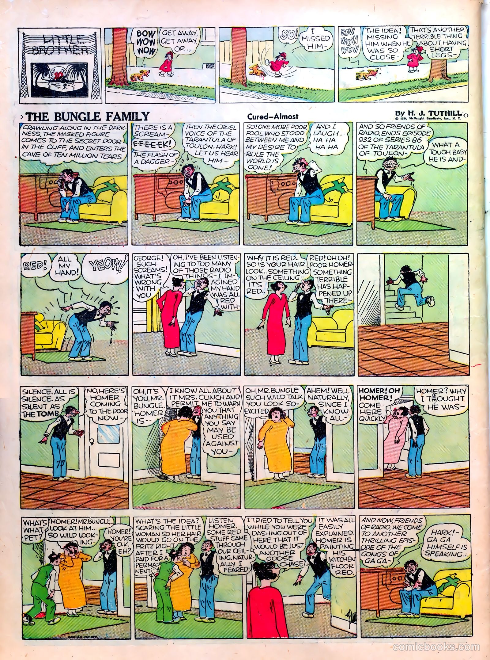 Famous Funnies #16 — page 62 of 64