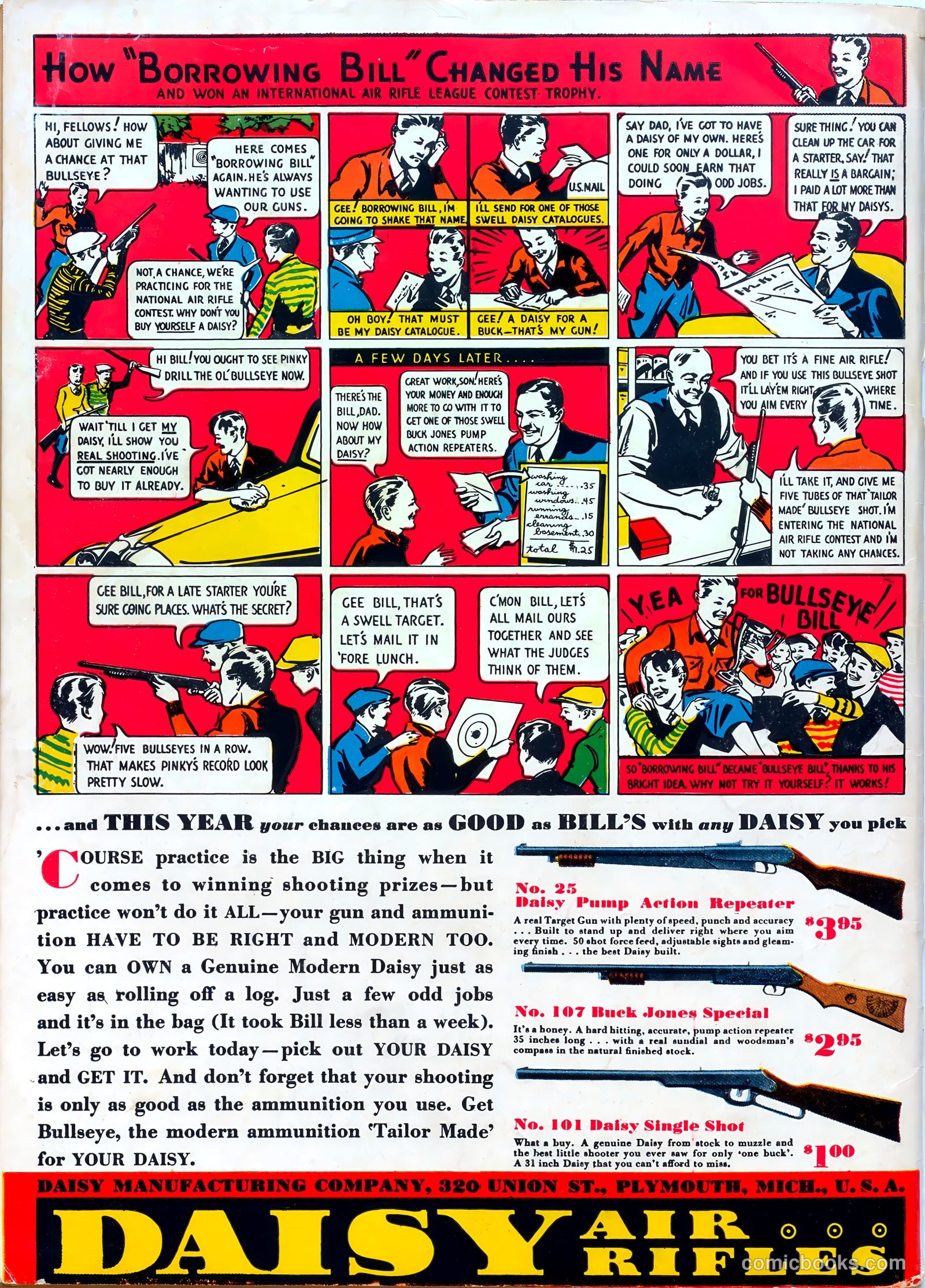 Famous Funnies #16 — page 64 of 64