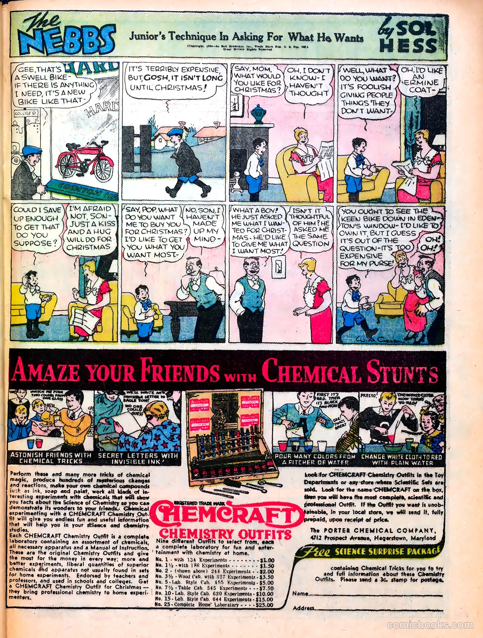 Famous Funnies #17 — page 60 of 63