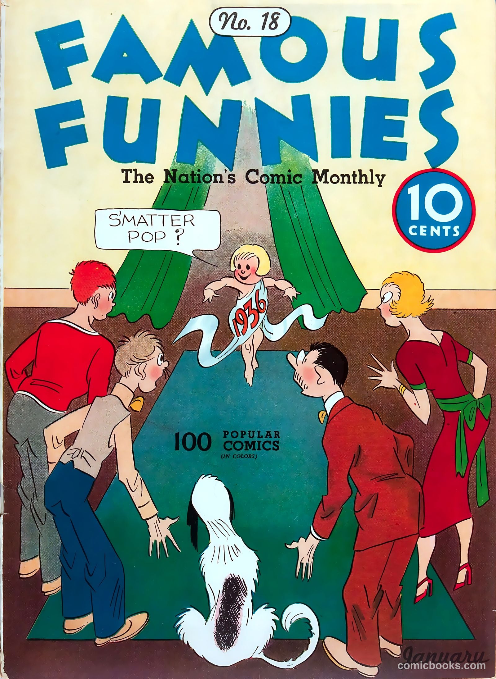 Famous Funnies #18 — page 1 of 64