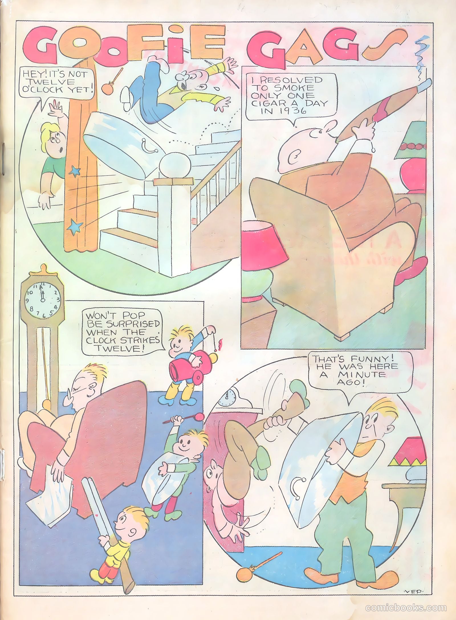 Famous Funnies #18 — page 3 of 64