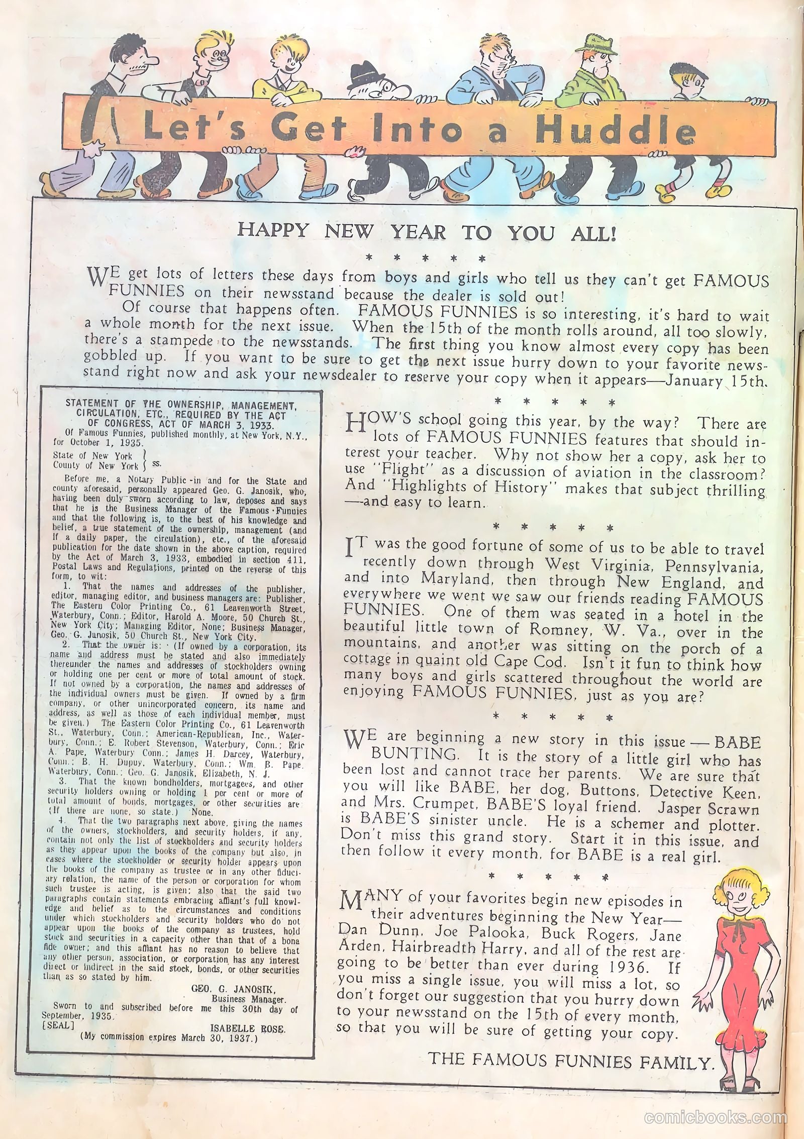Famous Funnies #18 — page 6 of 64