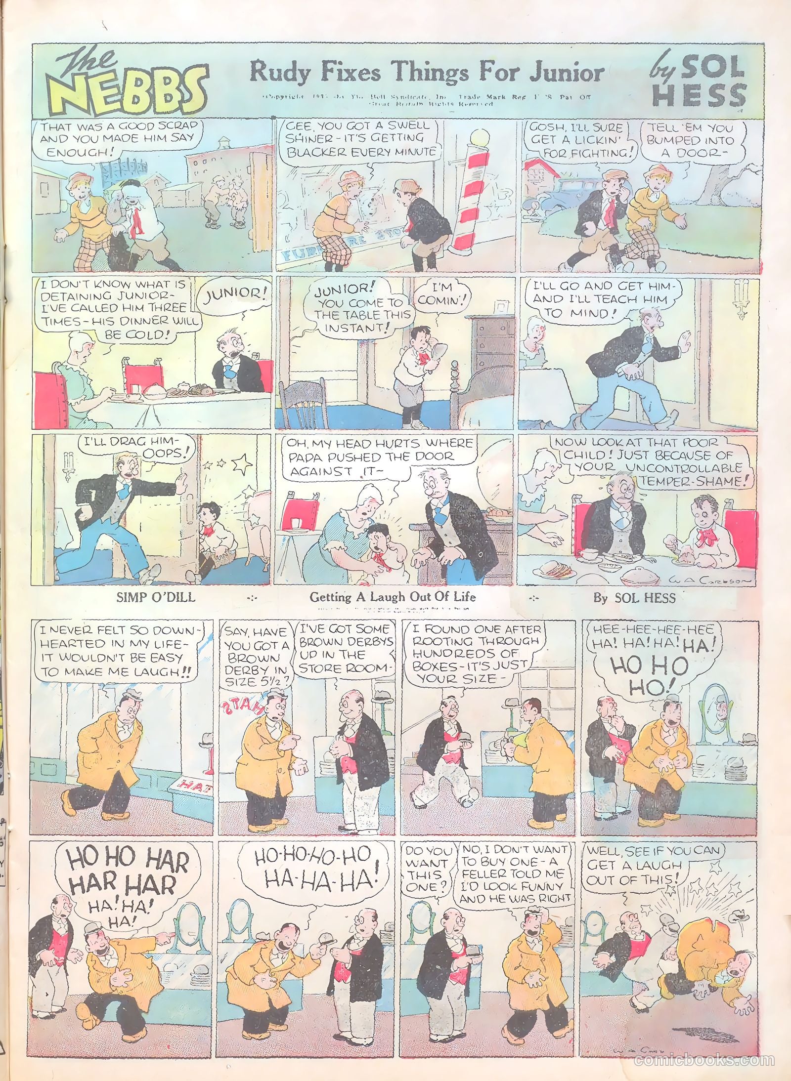 Famous Funnies #18 — page 17 of 64