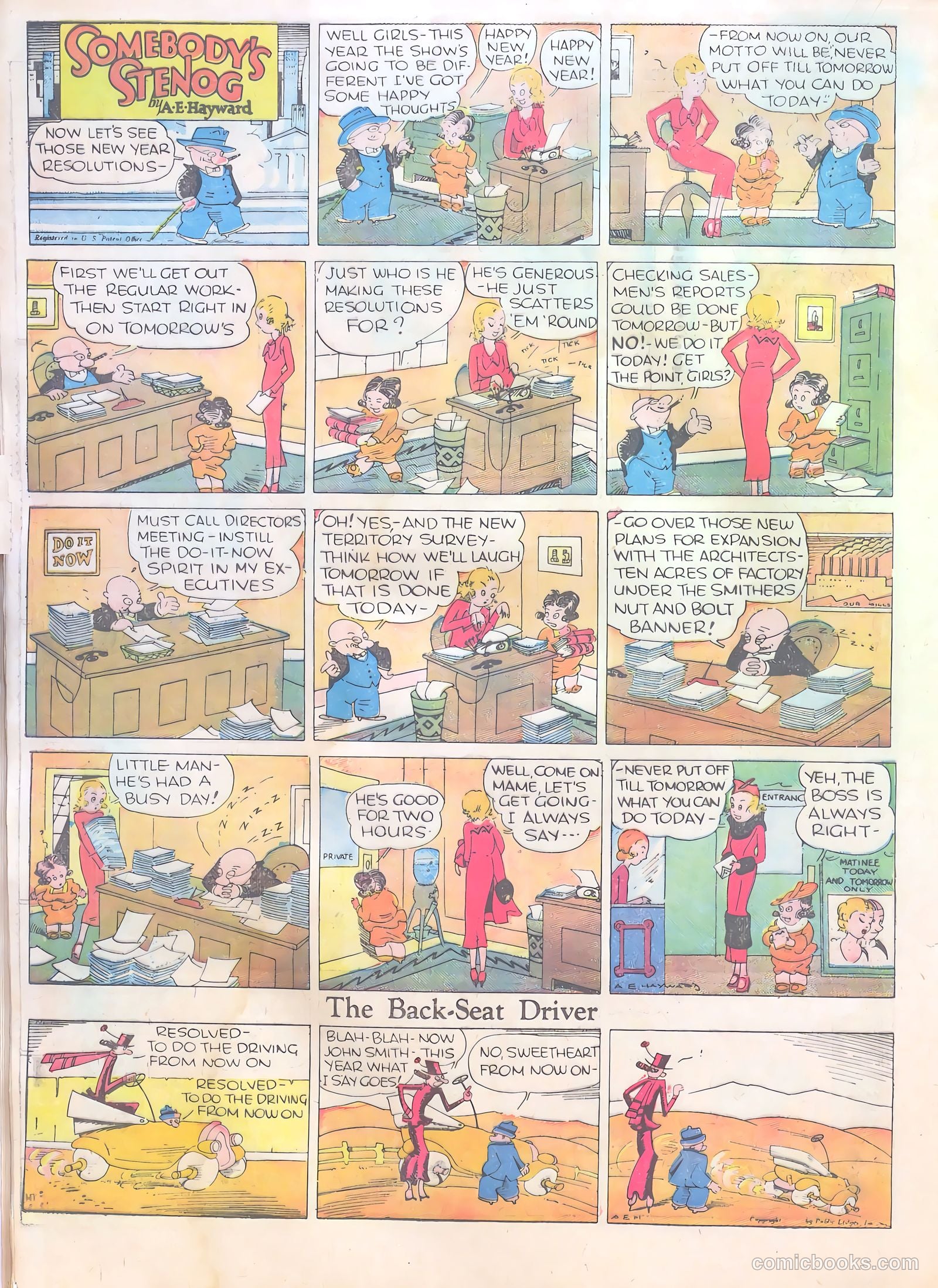 Famous Funnies #18 — page 32 of 64