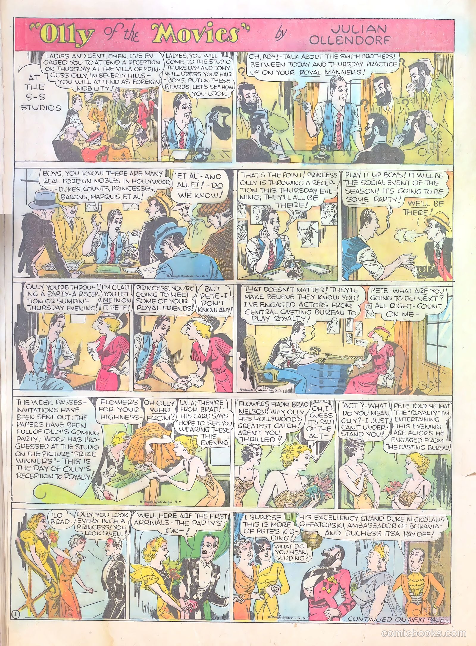 Famous Funnies #18 — page 34 of 64