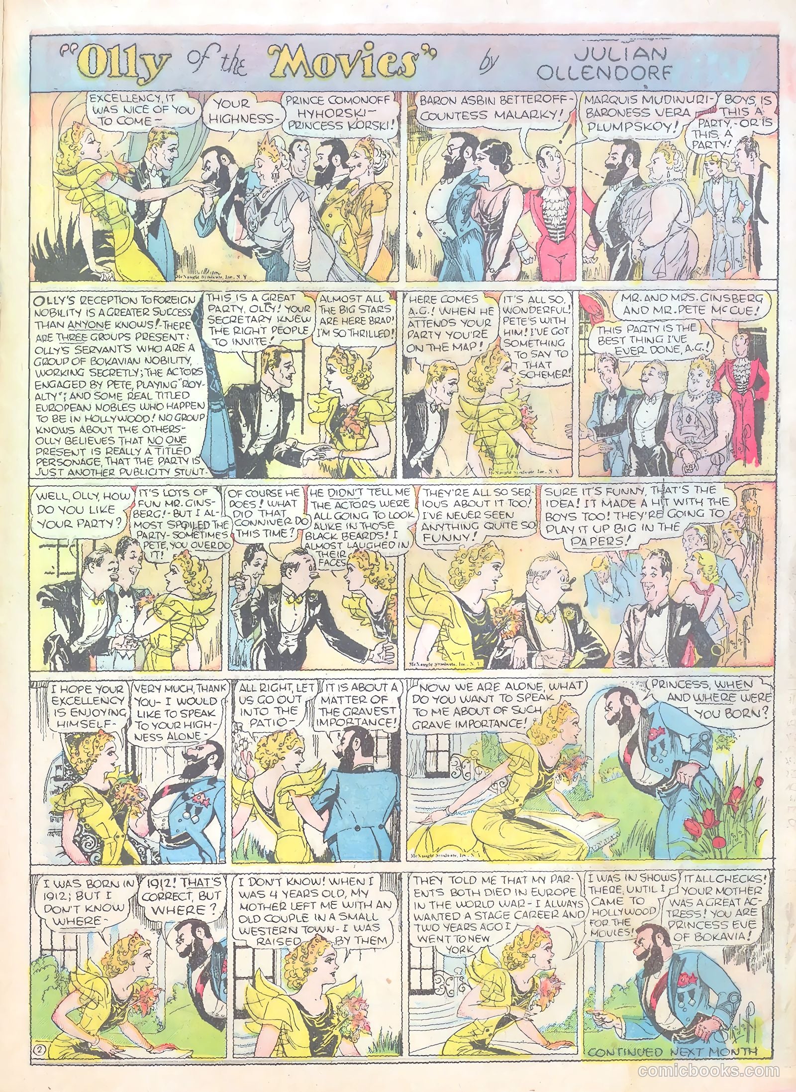 Famous Funnies #18 — page 35 of 64