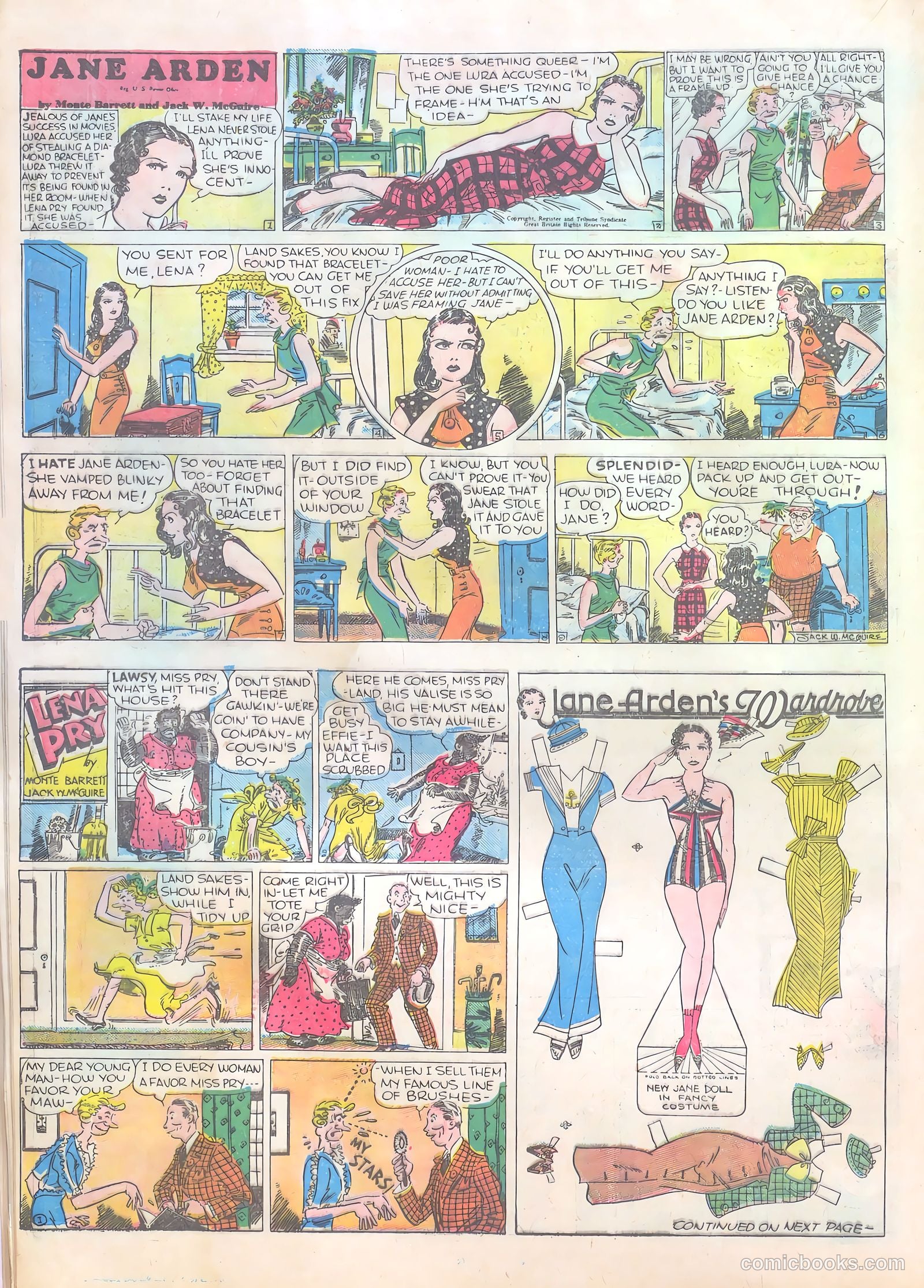 Famous Funnies #18 — page 40 of 64