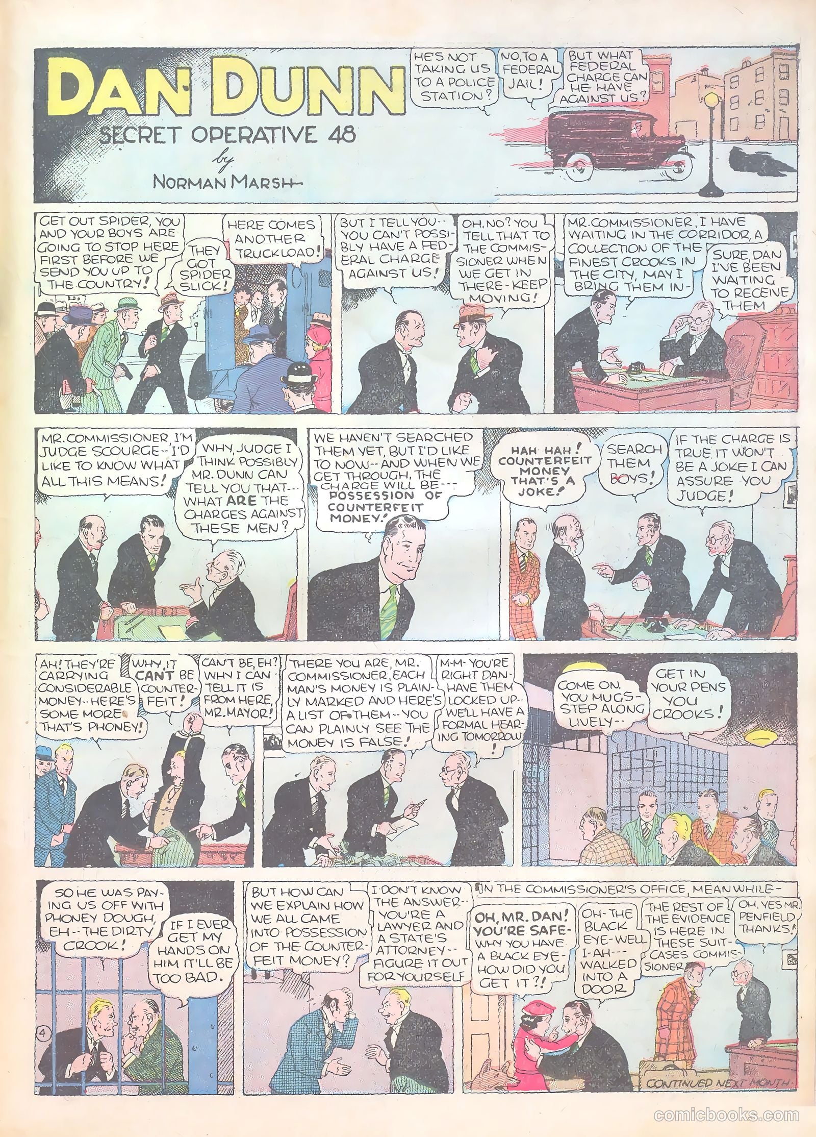Famous Funnies #18 — page 55 of 64