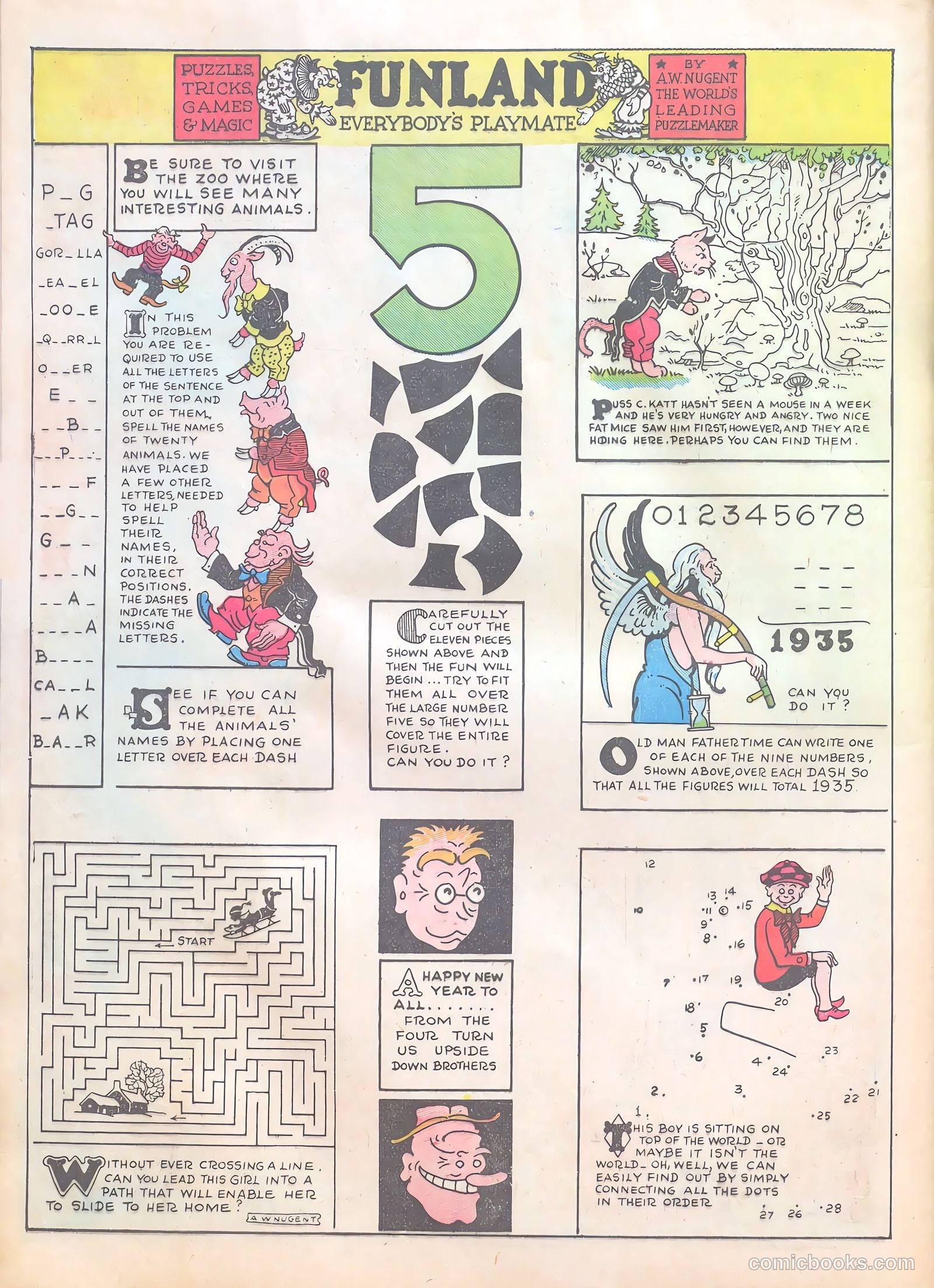 Famous Funnies #18 — page 56 of 64