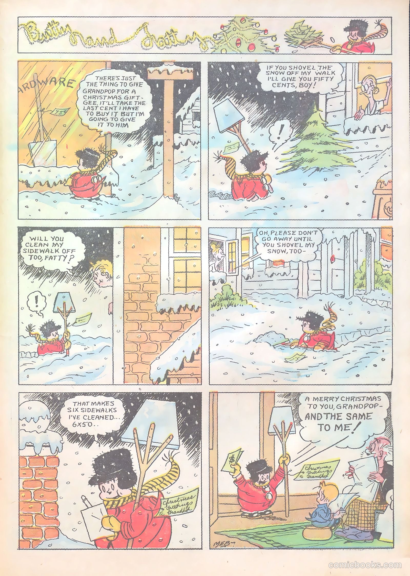 Famous Funnies #18 — page 57 of 64