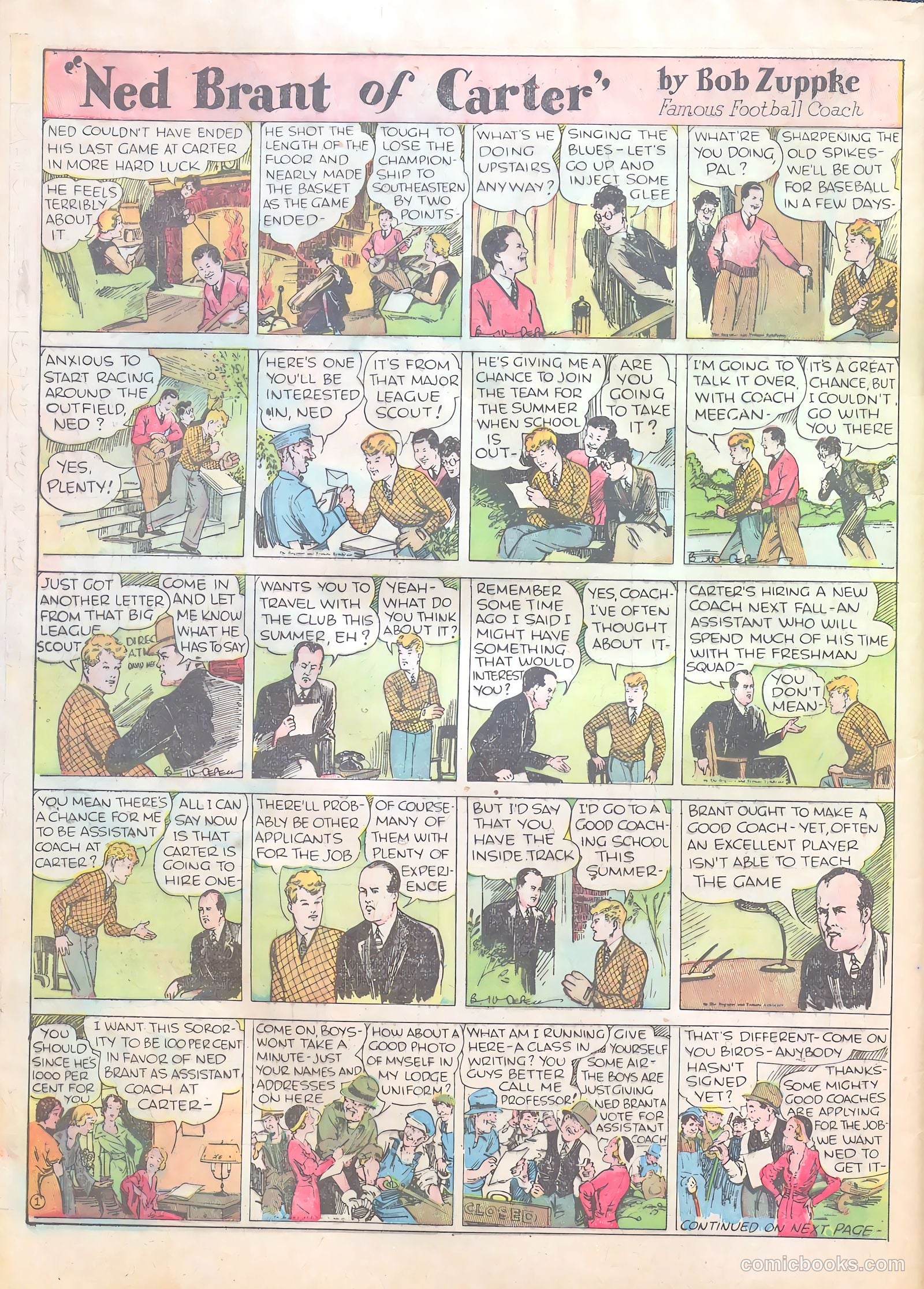 Famous Funnies #18 — page 58 of 64