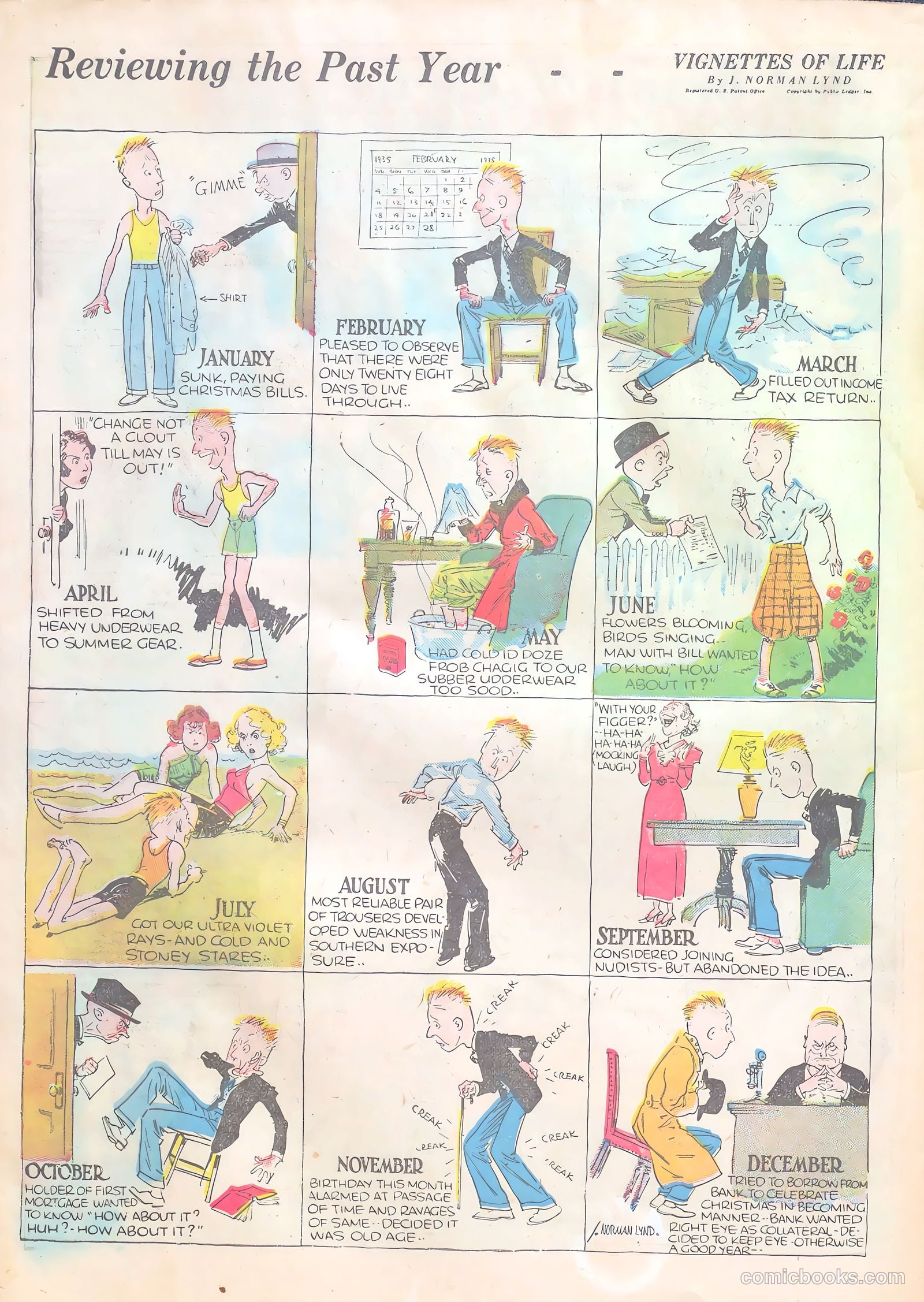 Famous Funnies #18 — page 60 of 64