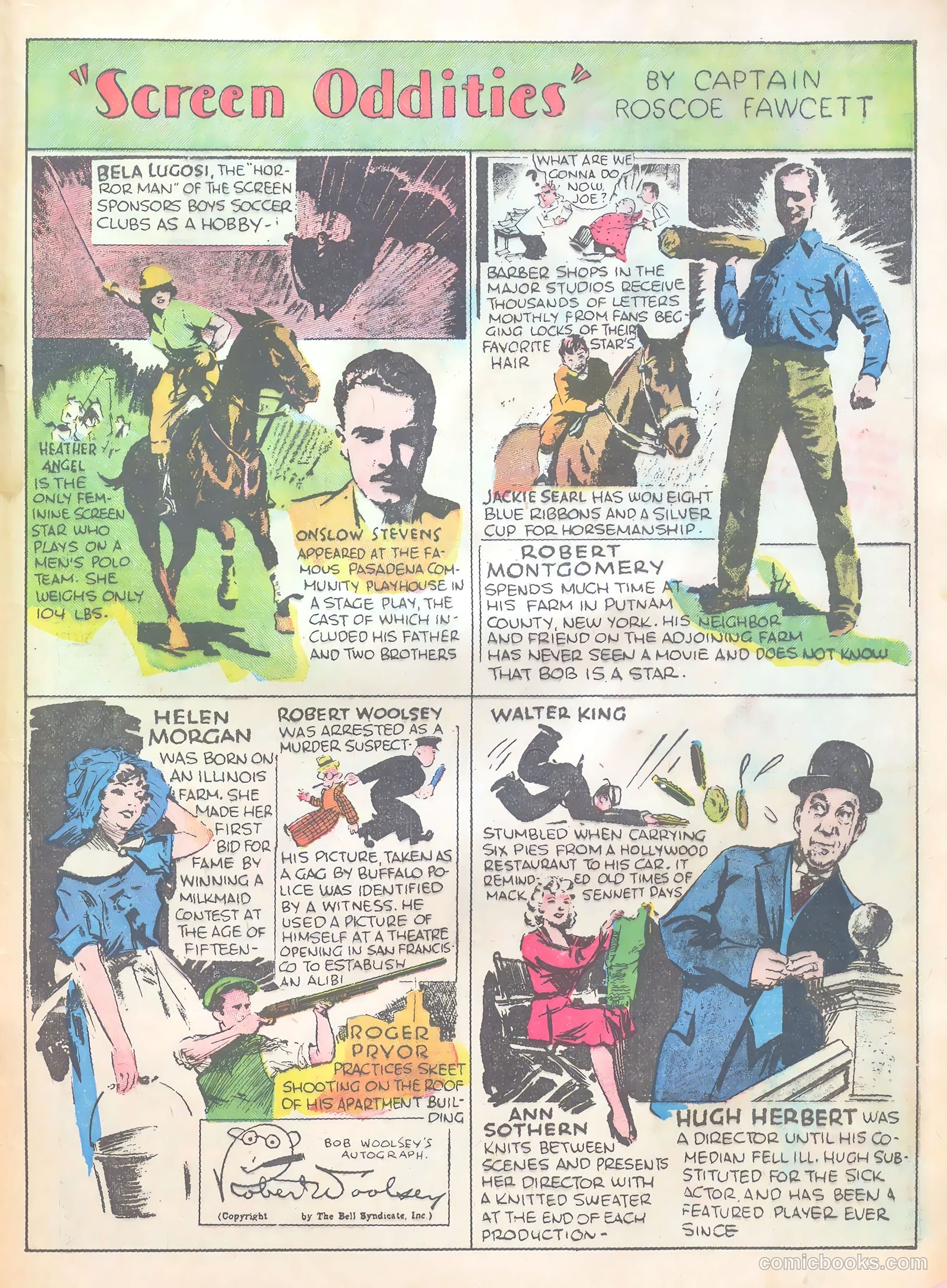 Famous Funnies #18 — page 61 of 64