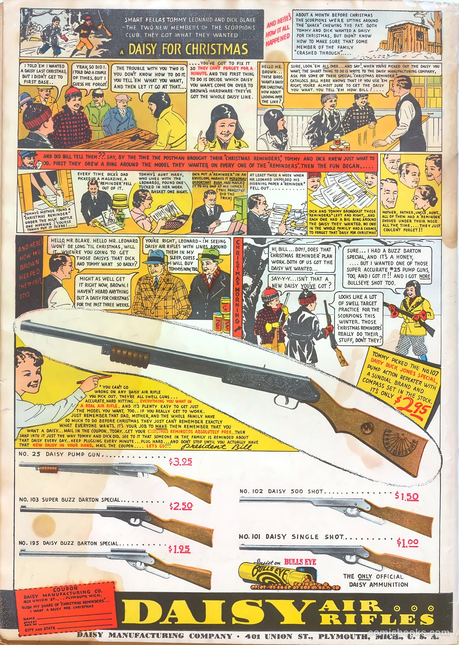 Famous Funnies #18 — page 64 of 64
