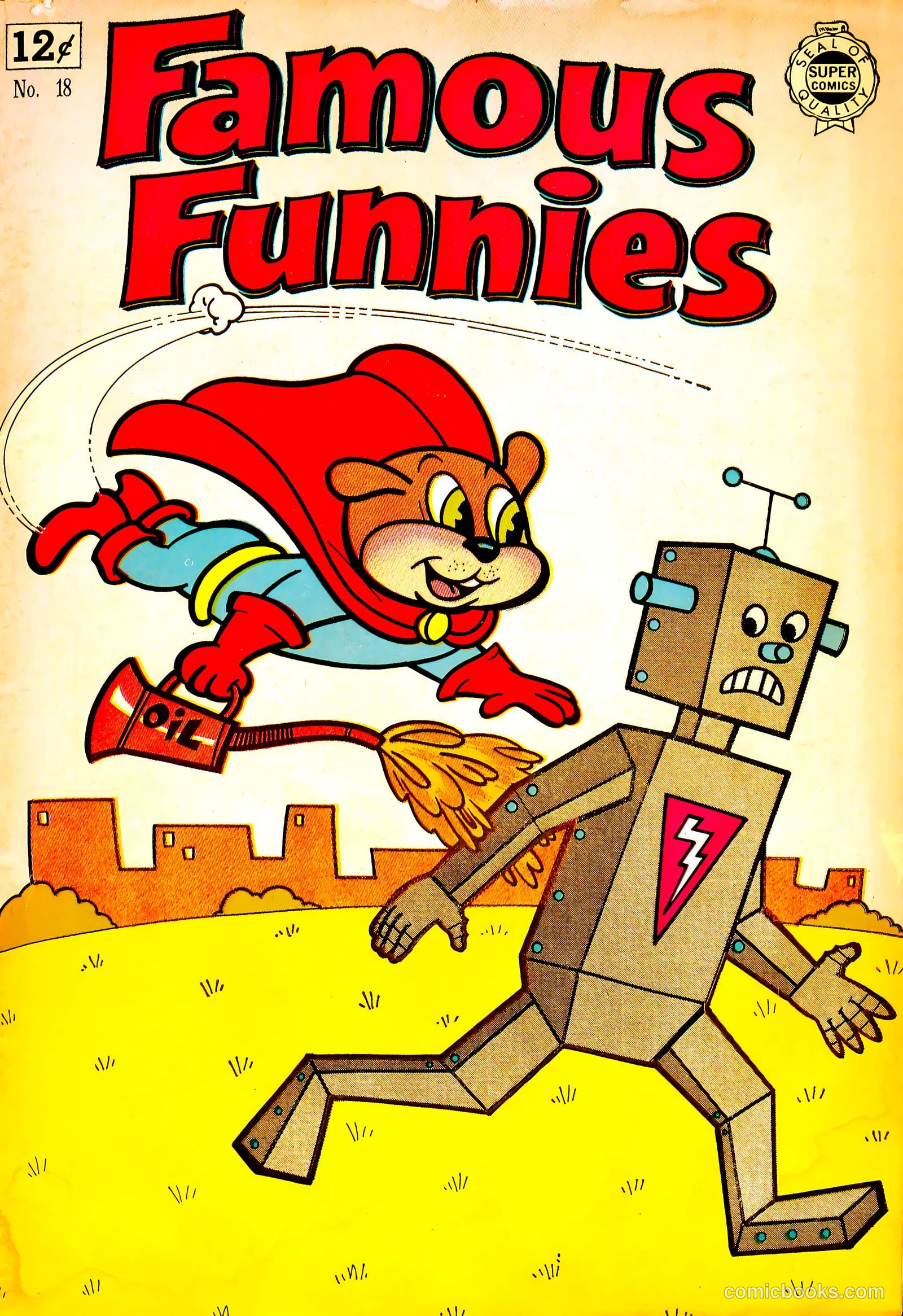 Famous Funnies #18 — page 1 of 36