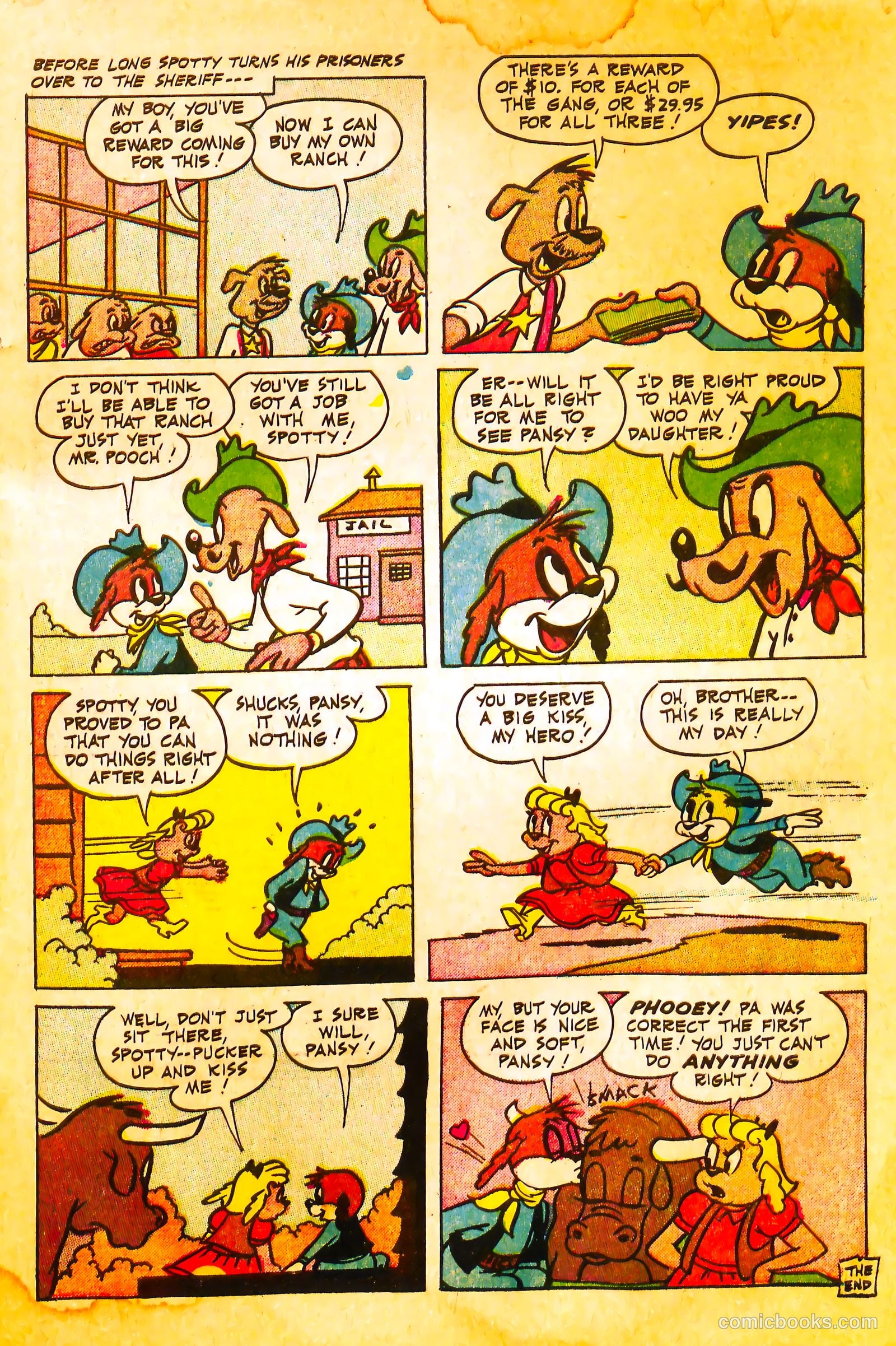 Famous Funnies #18 — page 33 of 36