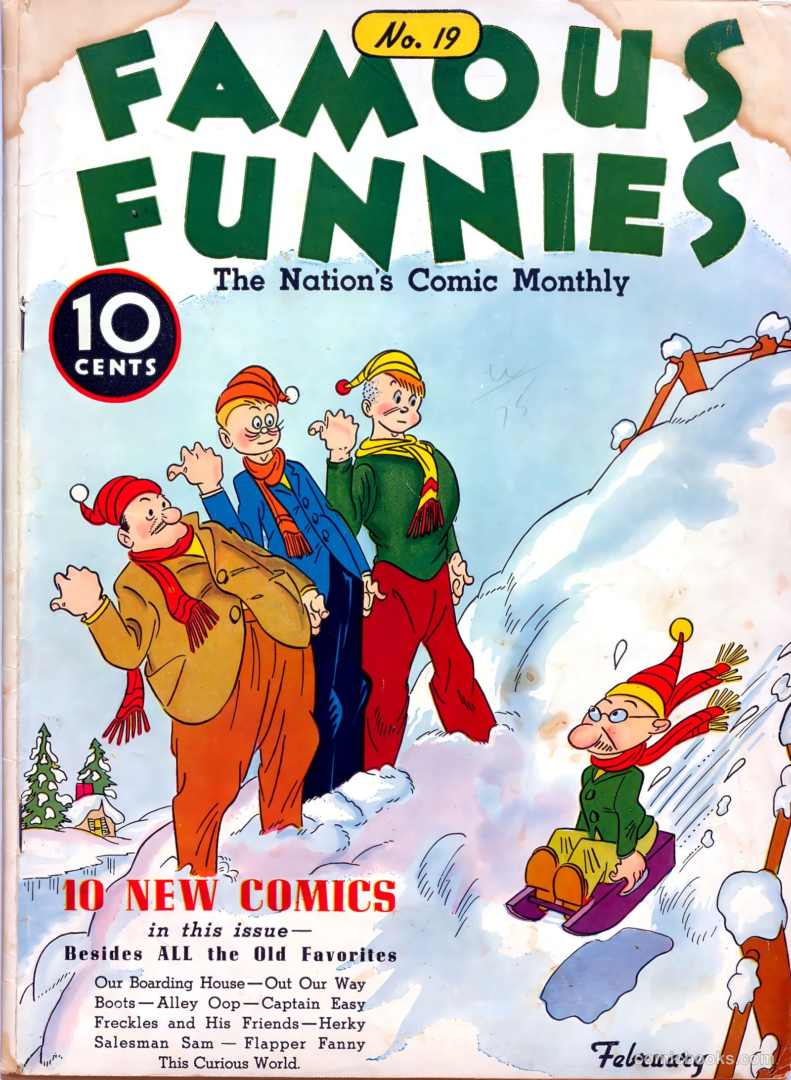 Famous Funnies #19 — page 1 of 64