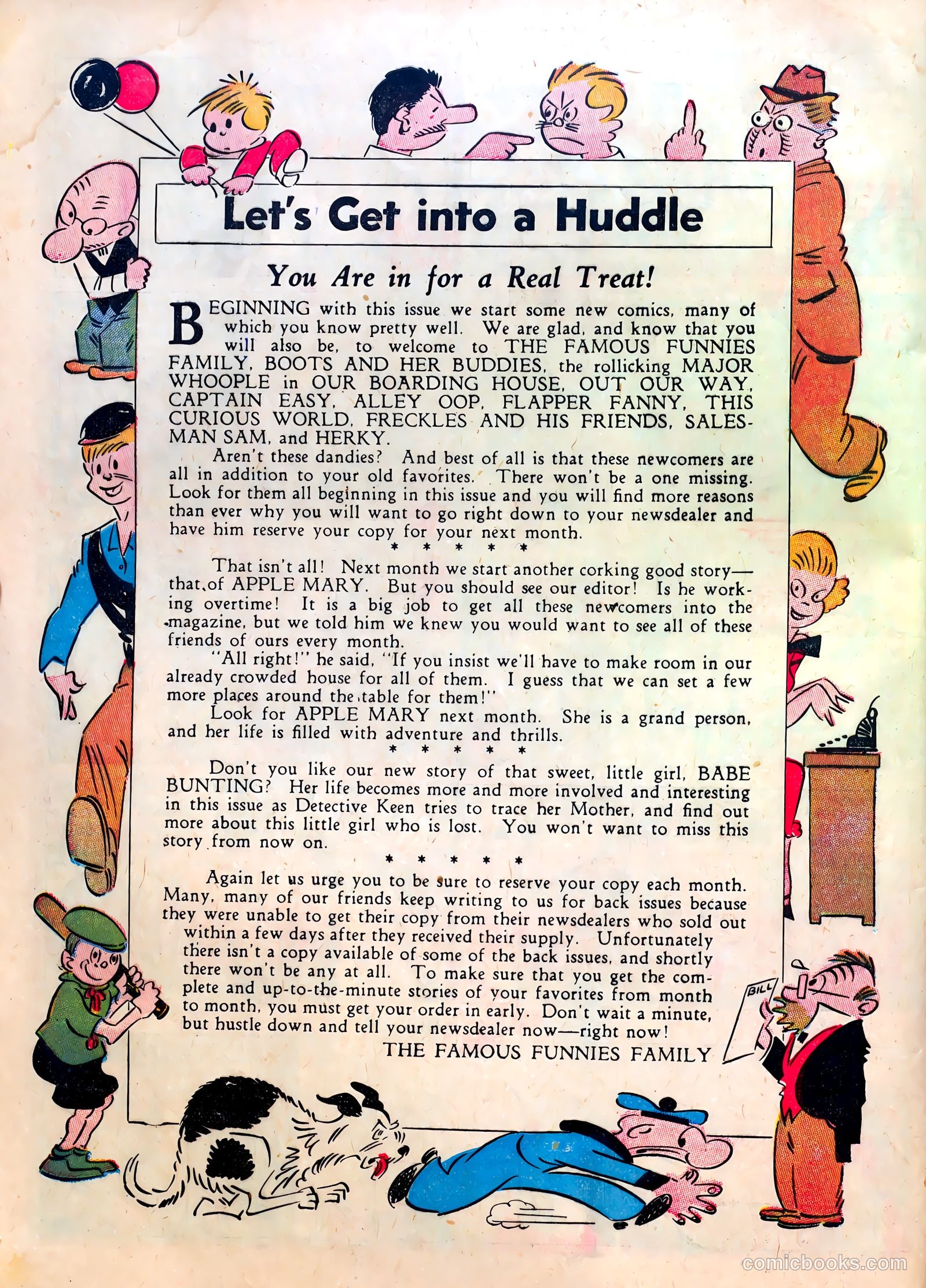 Famous Funnies #19 — page 6 of 64