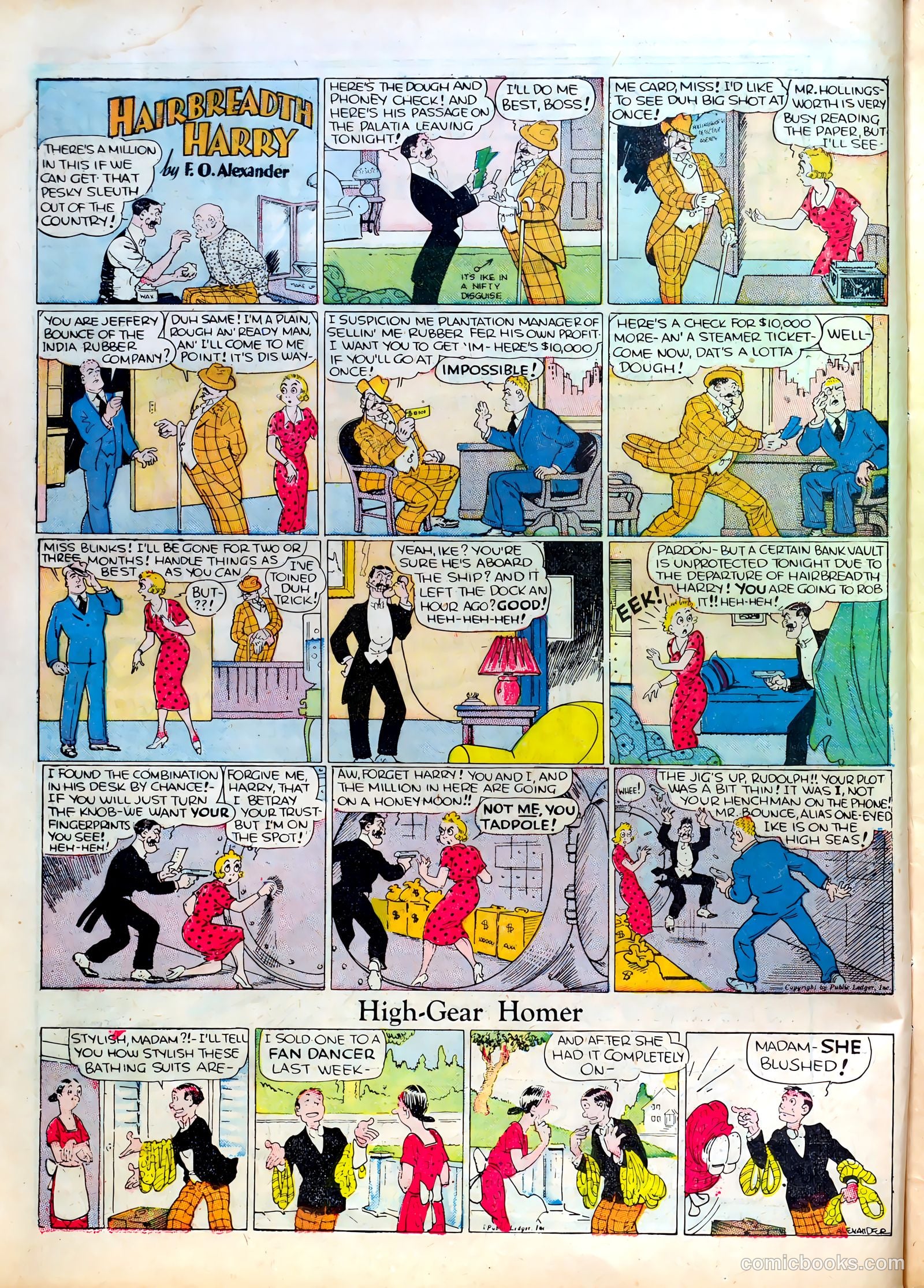 Famous Funnies #19 — page 16 of 64