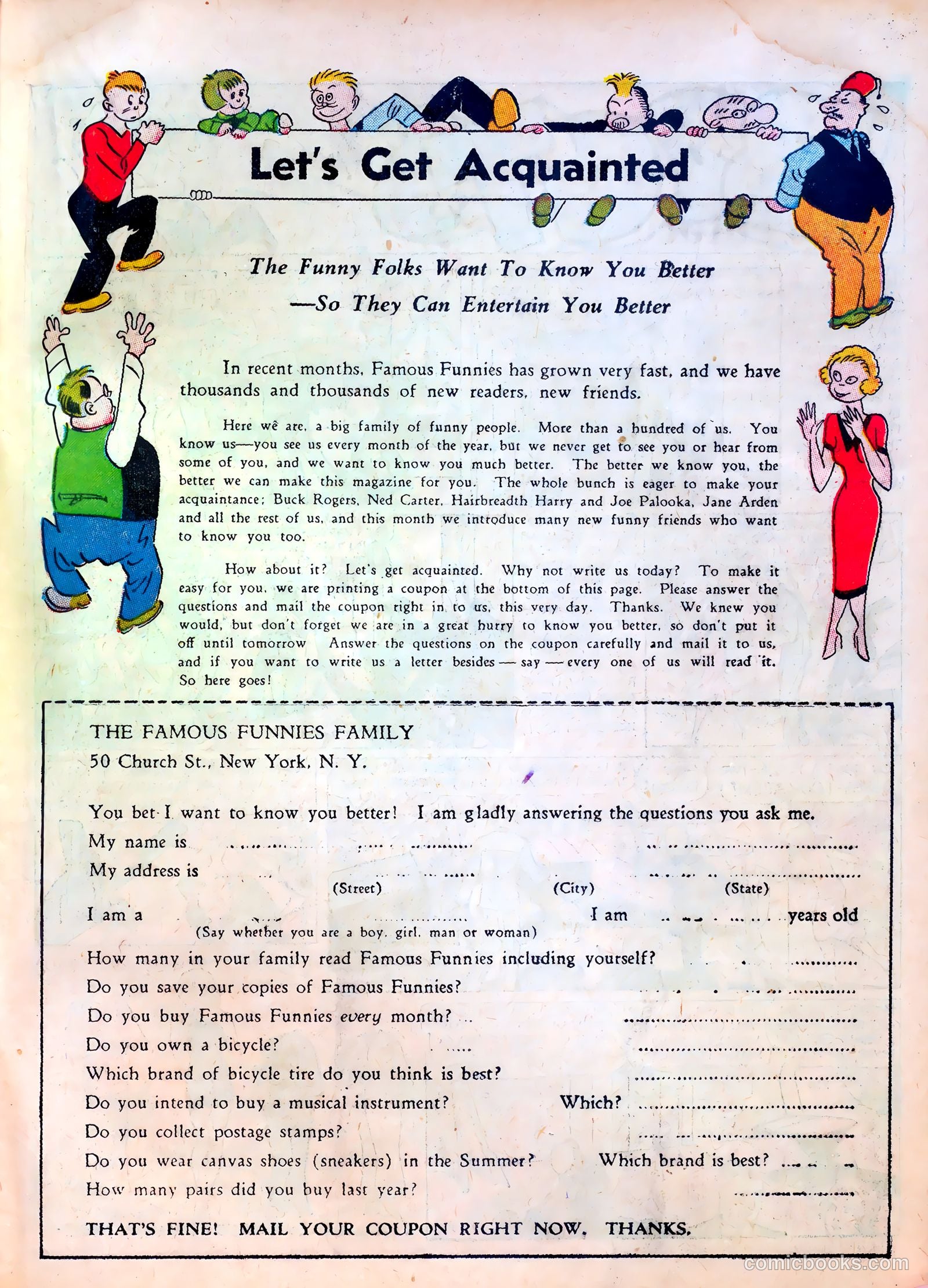 Famous Funnies #19 — page 17 of 64