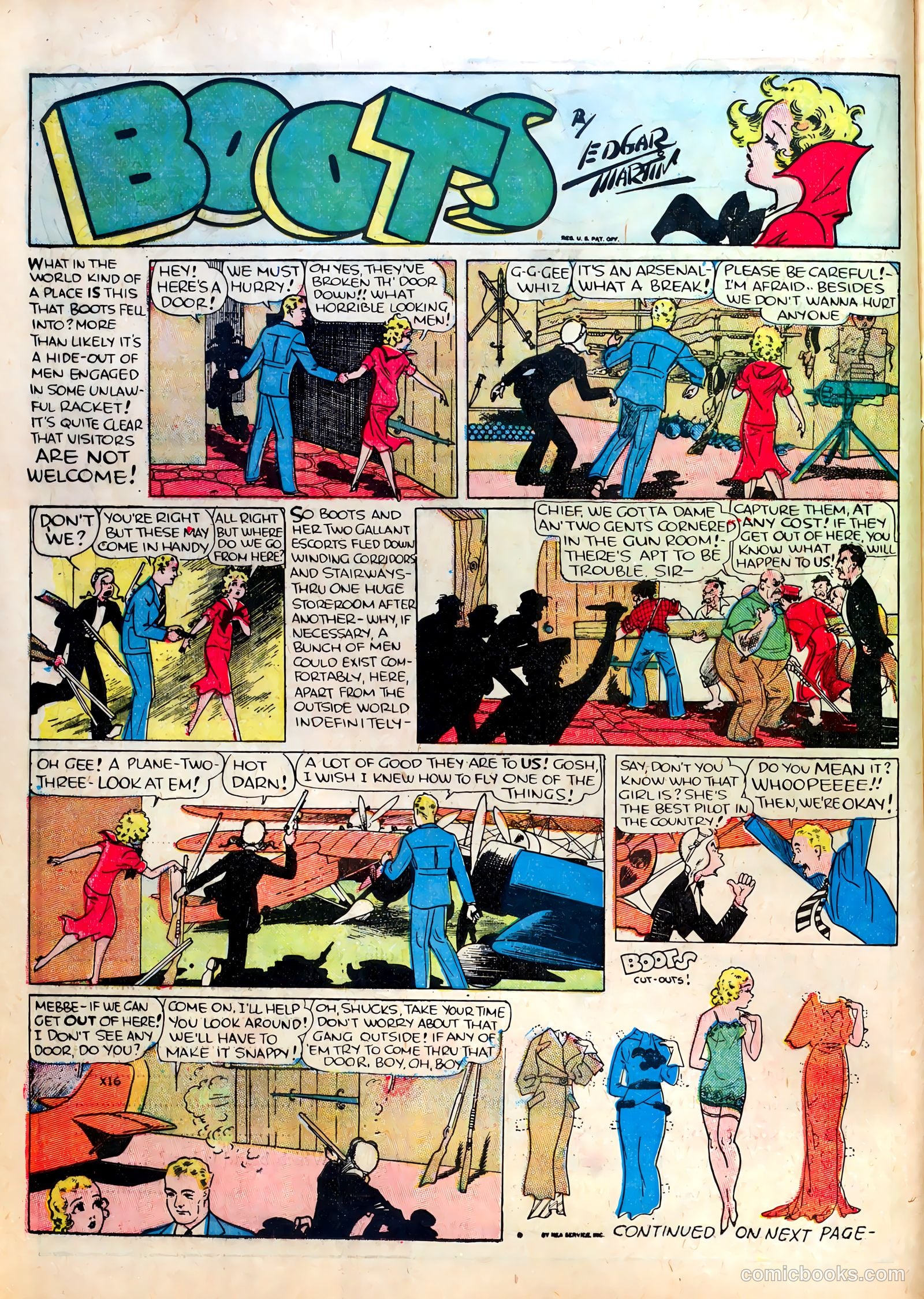 Famous Funnies #19 — page 18 of 64