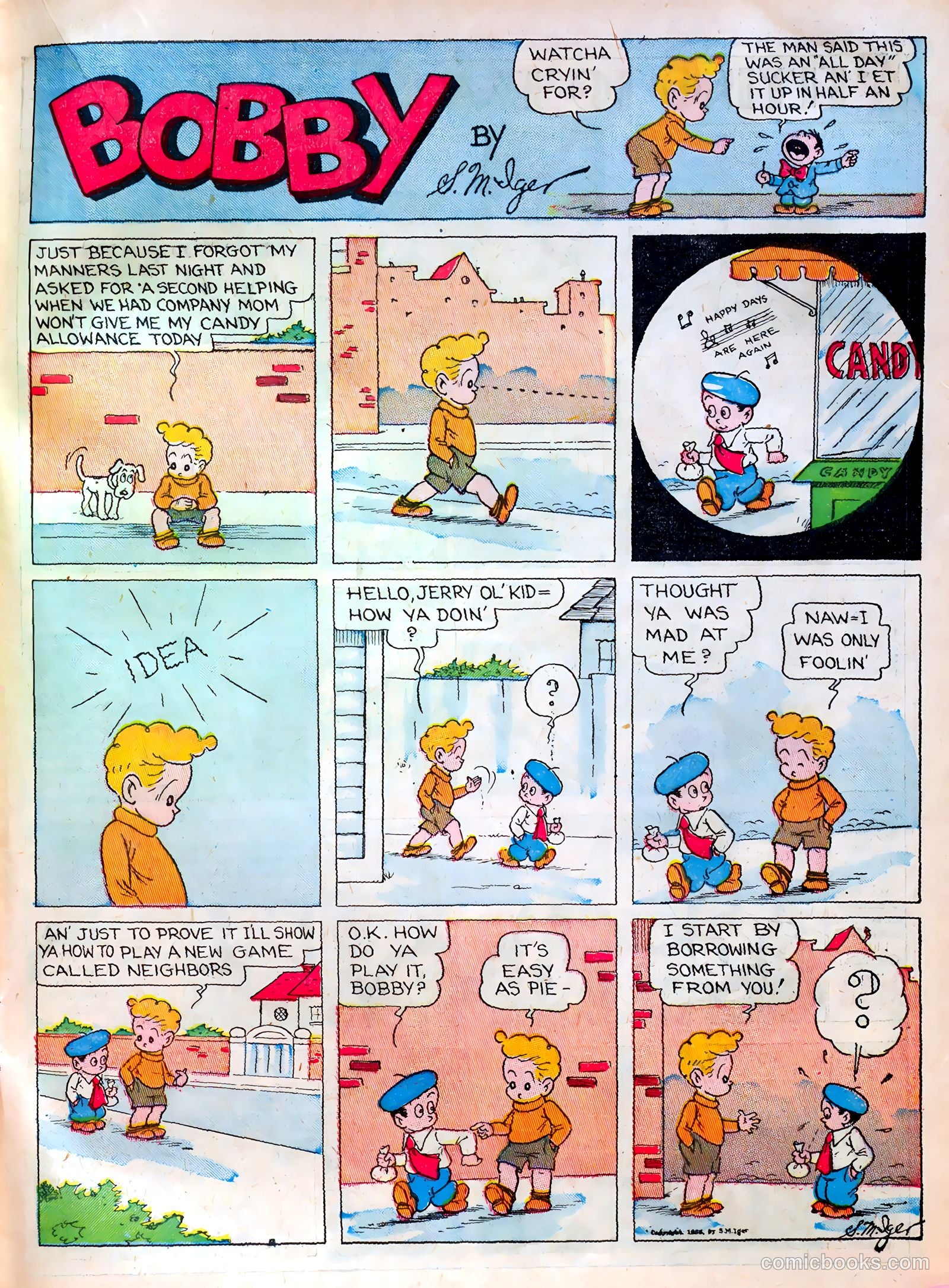 Famous Funnies #19 — page 25 of 64