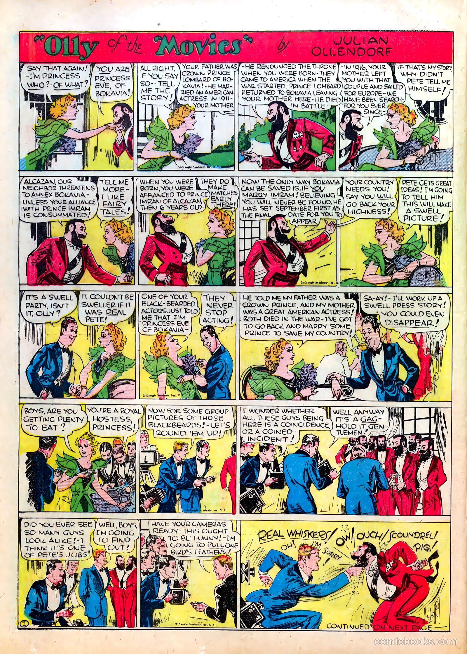 Famous Funnies #19 — page 34 of 64