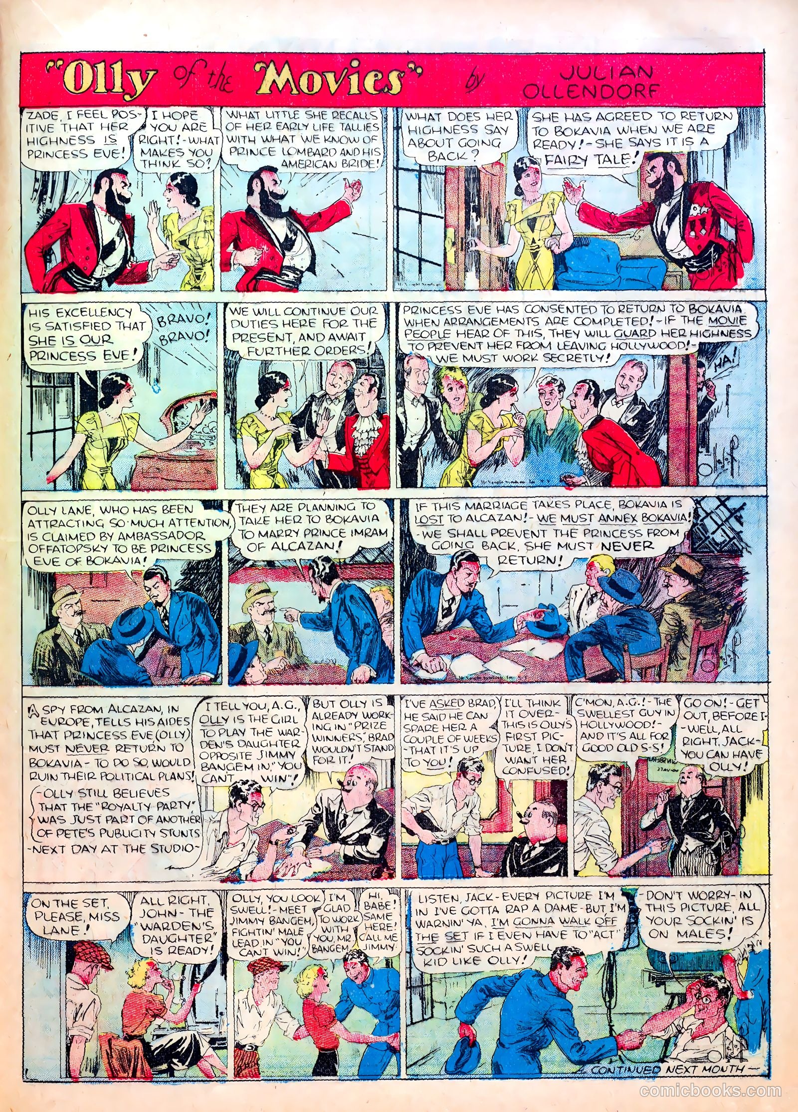 Famous Funnies #19 — page 35 of 64