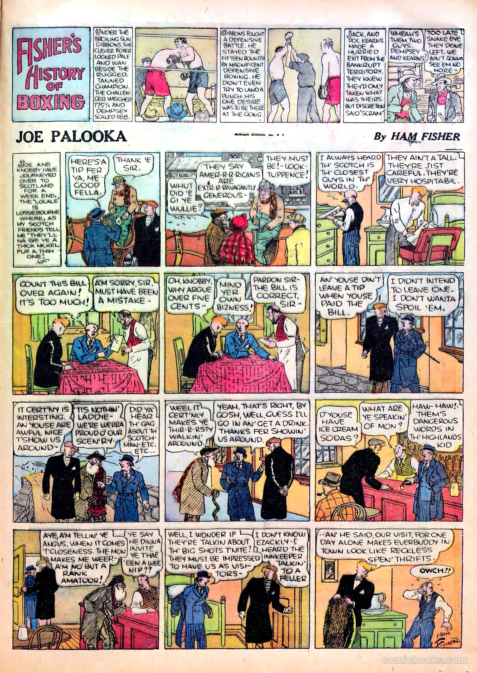 Famous Funnies #19 — page 37 of 64