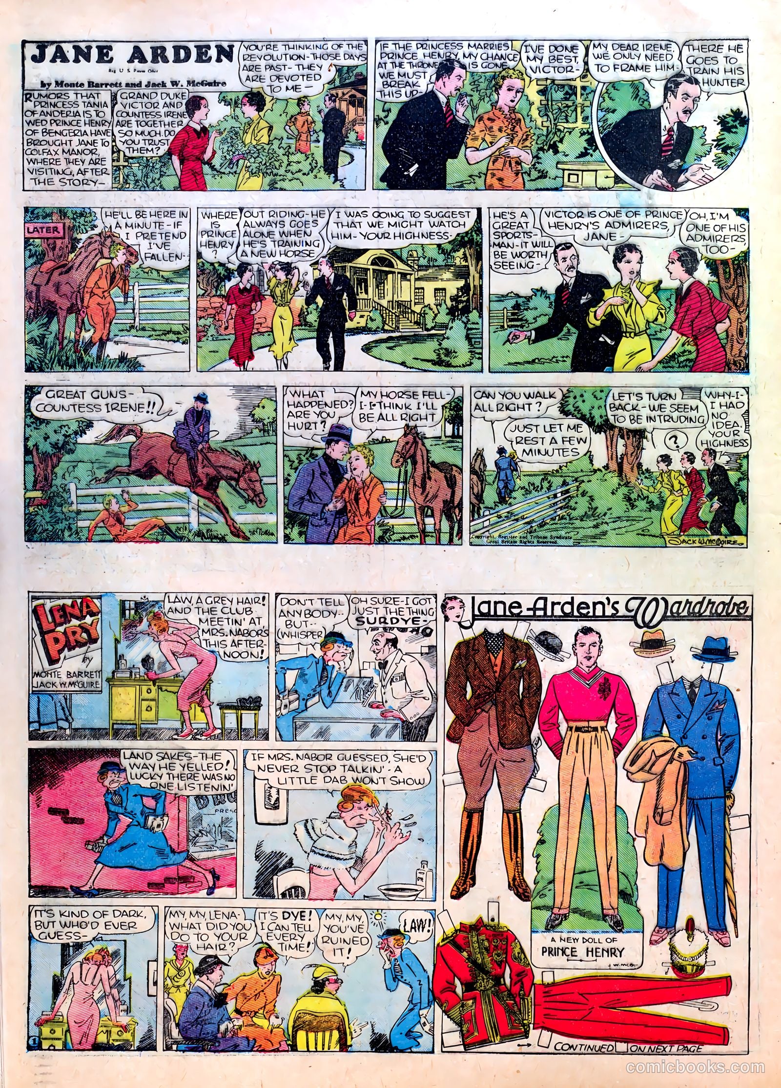 Famous Funnies #19 — page 40 of 64