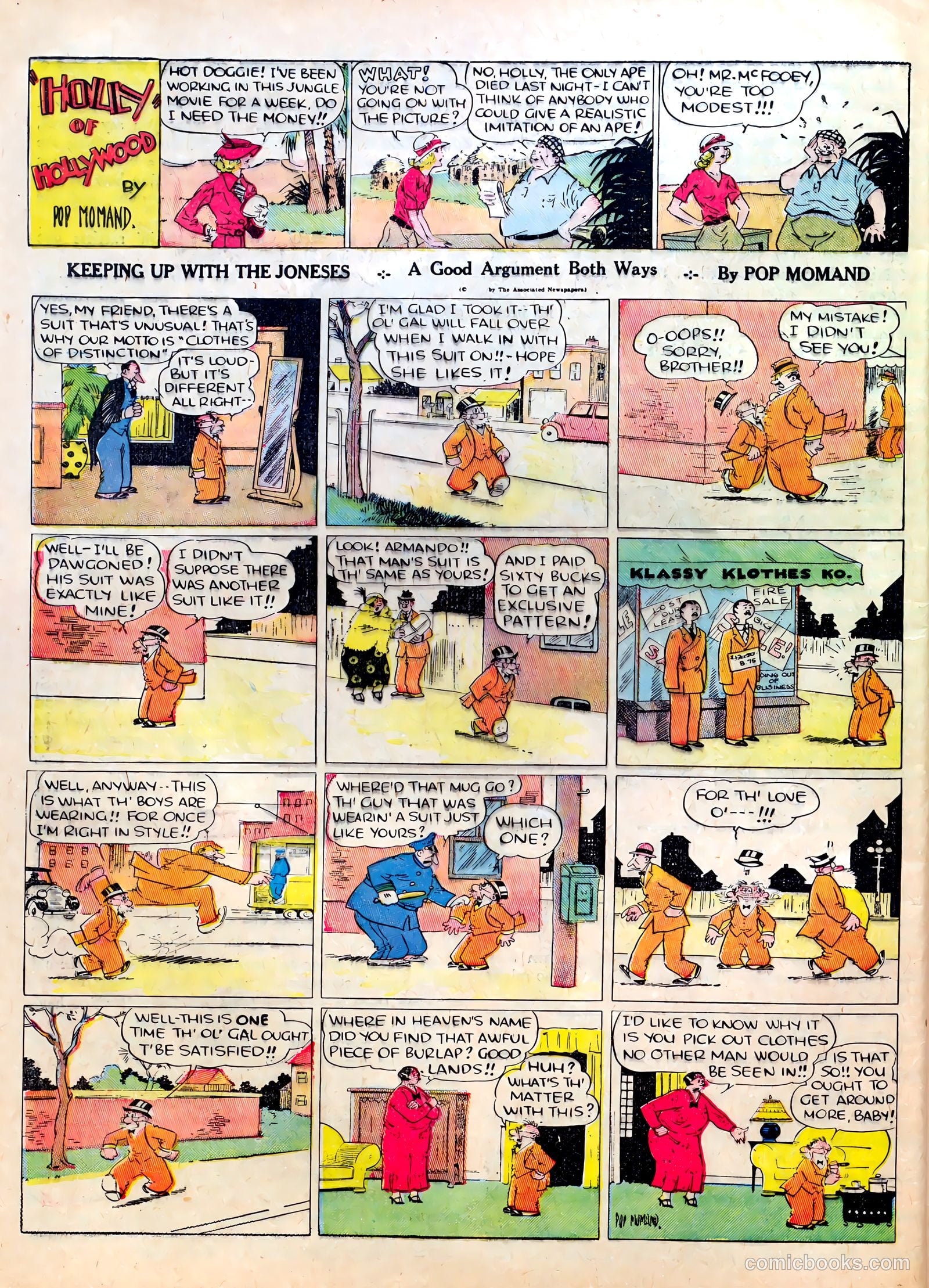 Famous Funnies #19 — page 48 of 64
