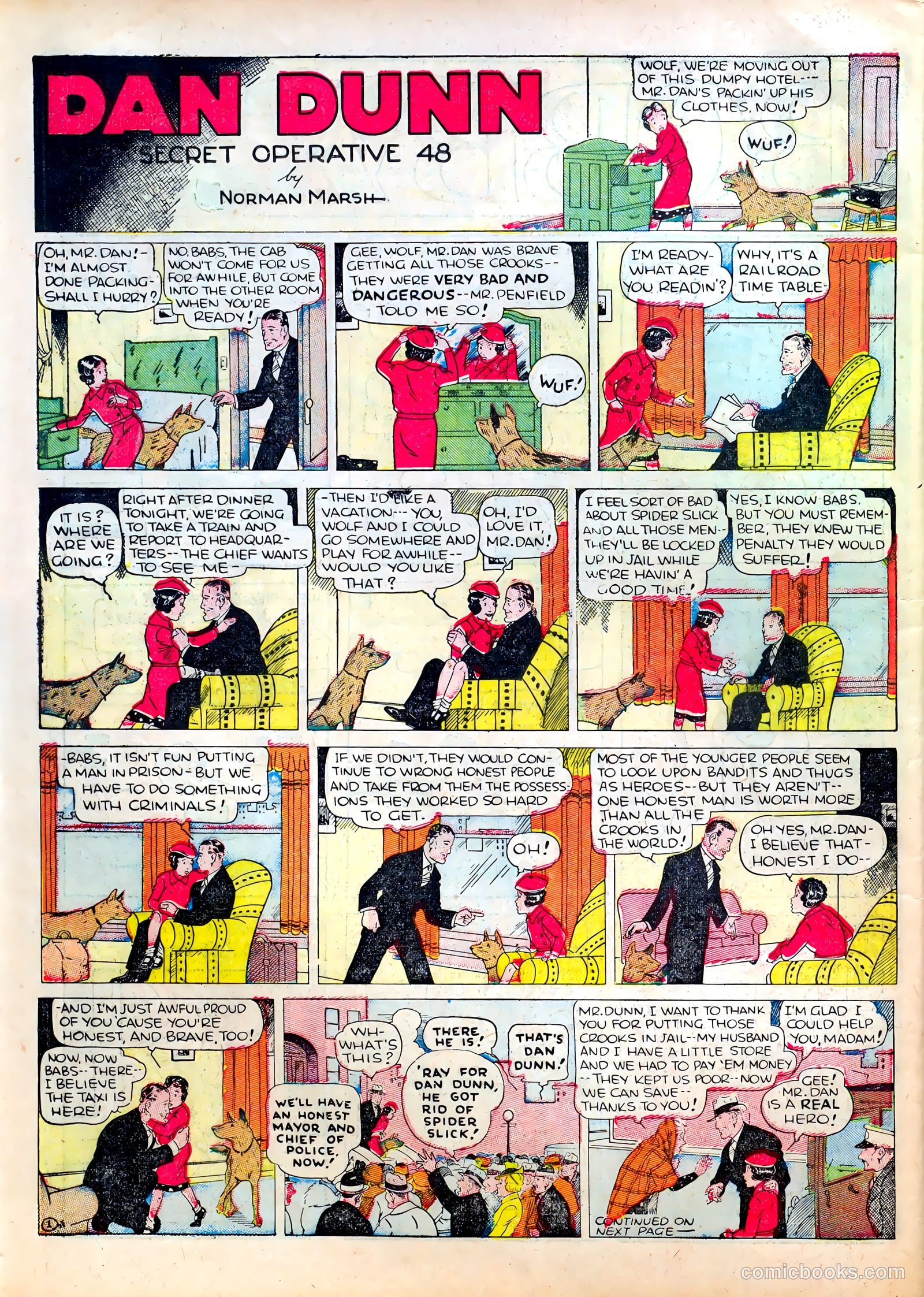 Famous Funnies #19 — page 52 of 64