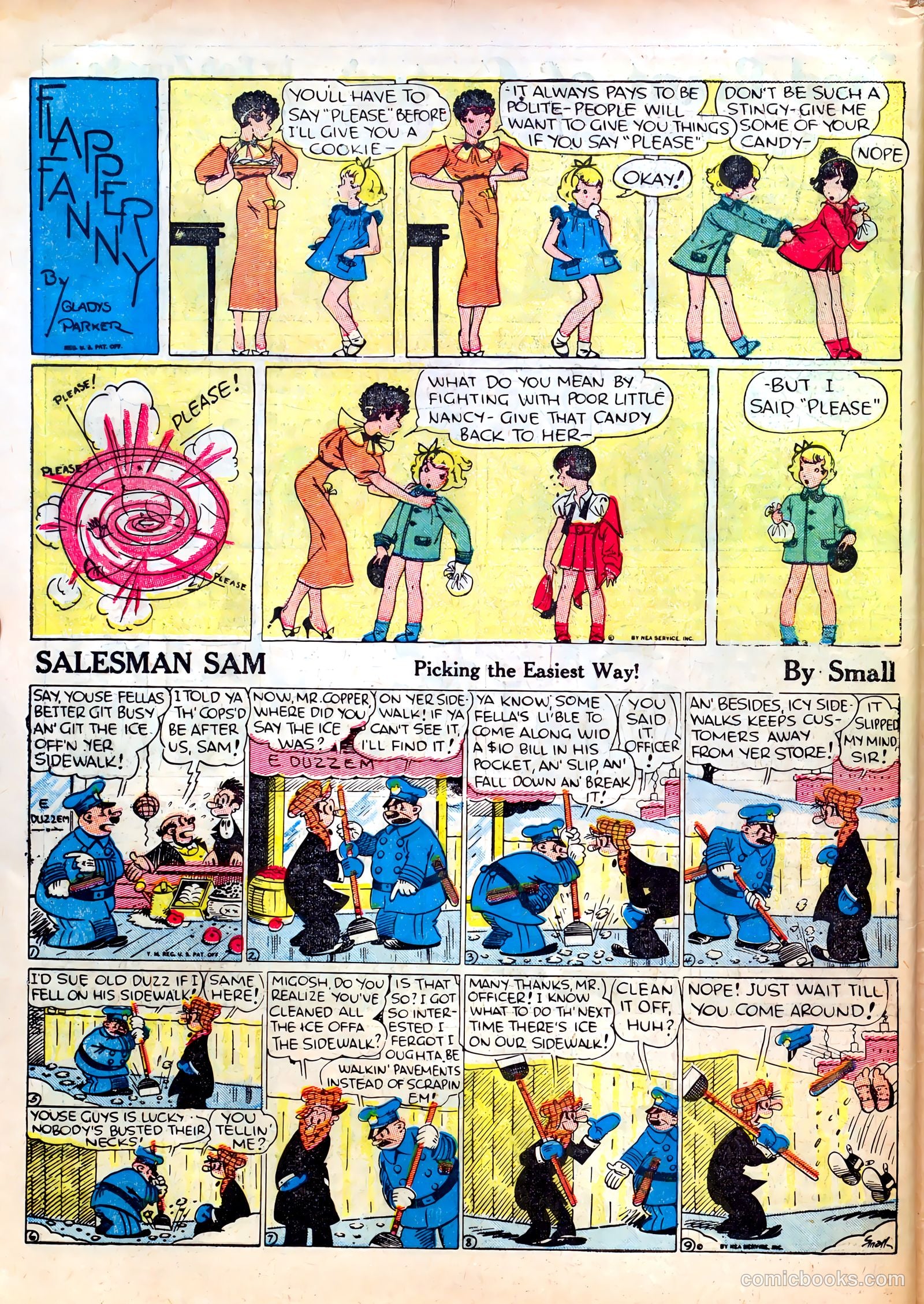 Famous Funnies #19 — page 60 of 64