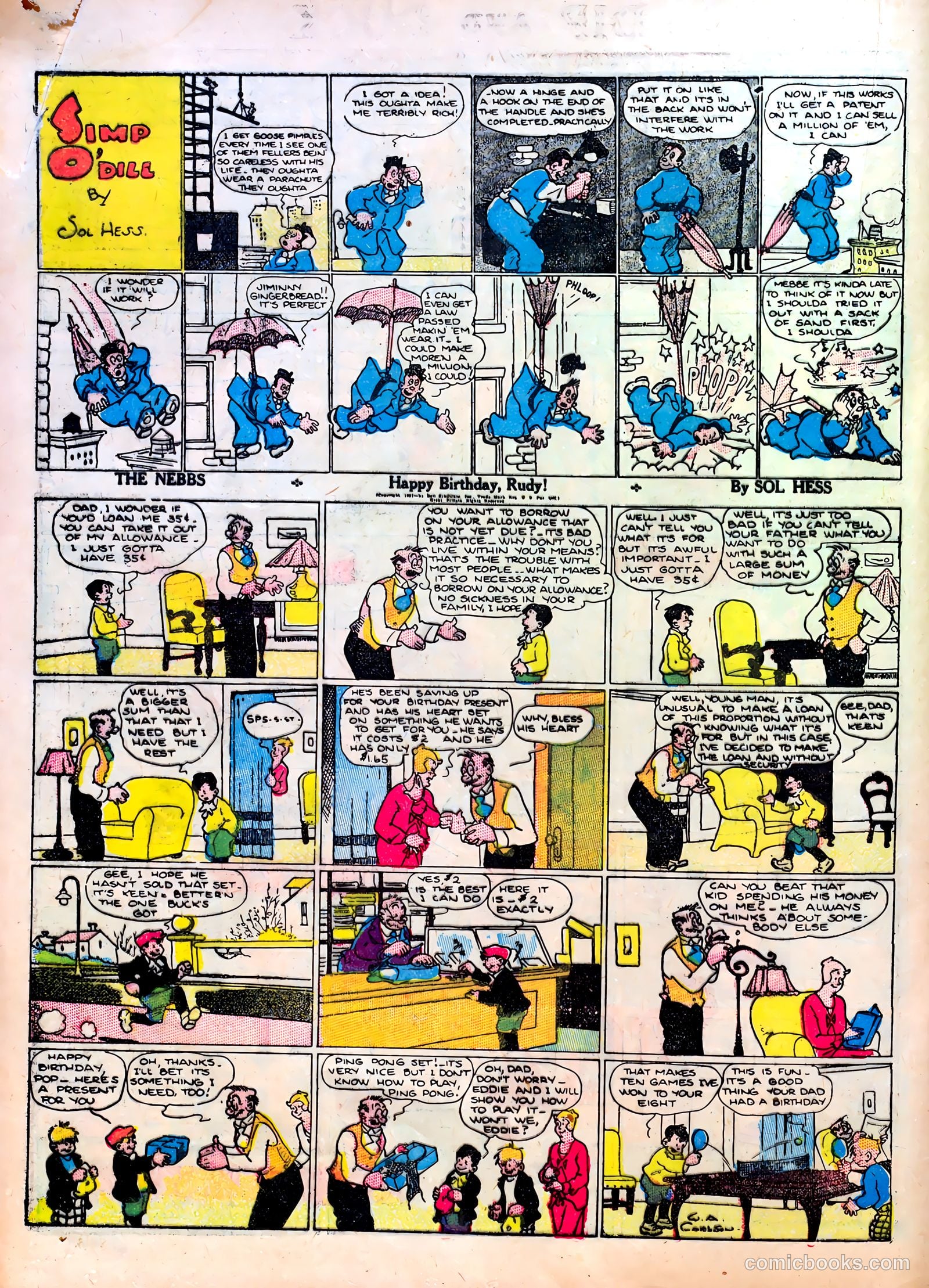 Famous Funnies #2 — page 36 of 68