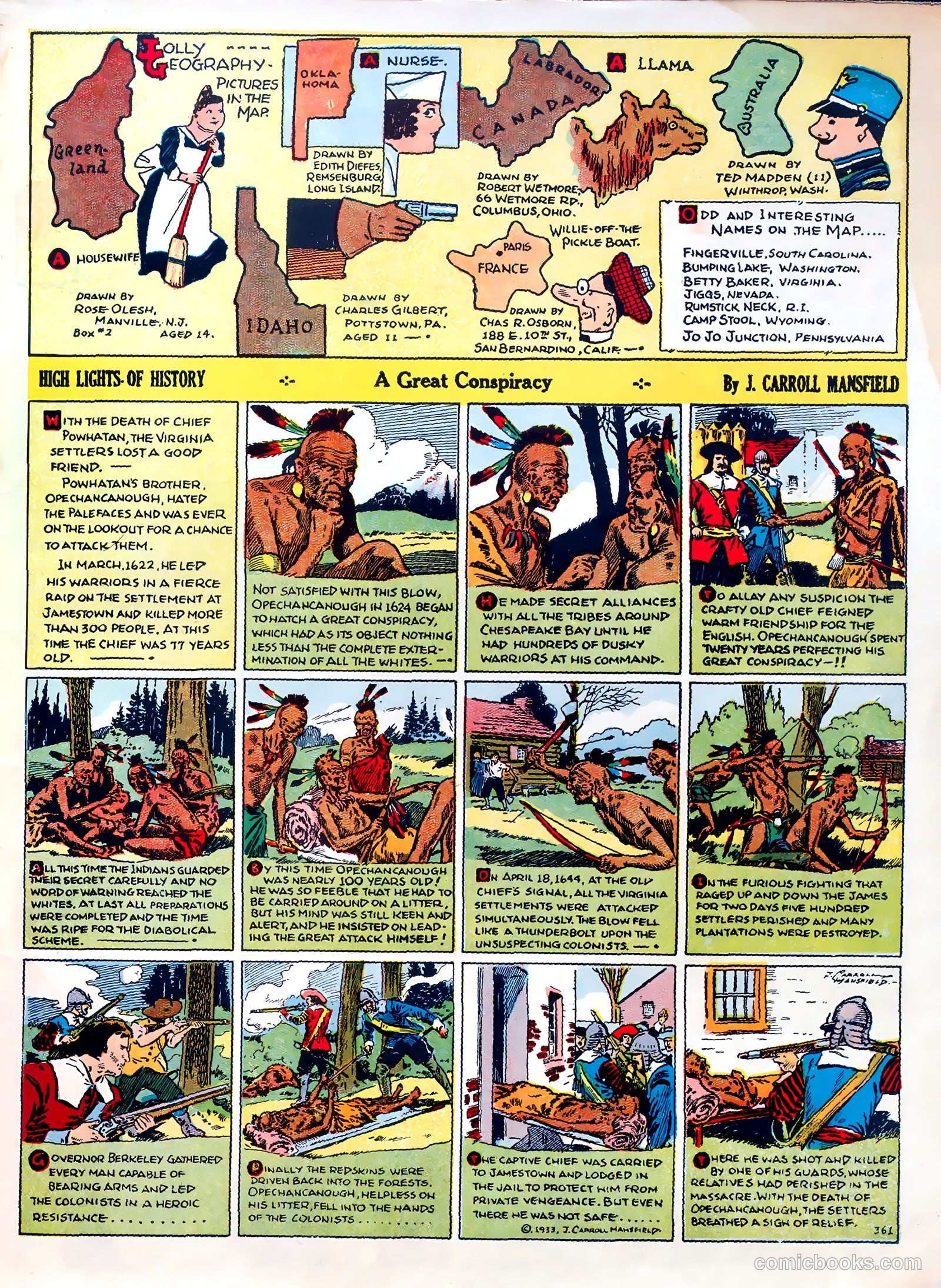 Famous Funnies #2 — page 67 of 68